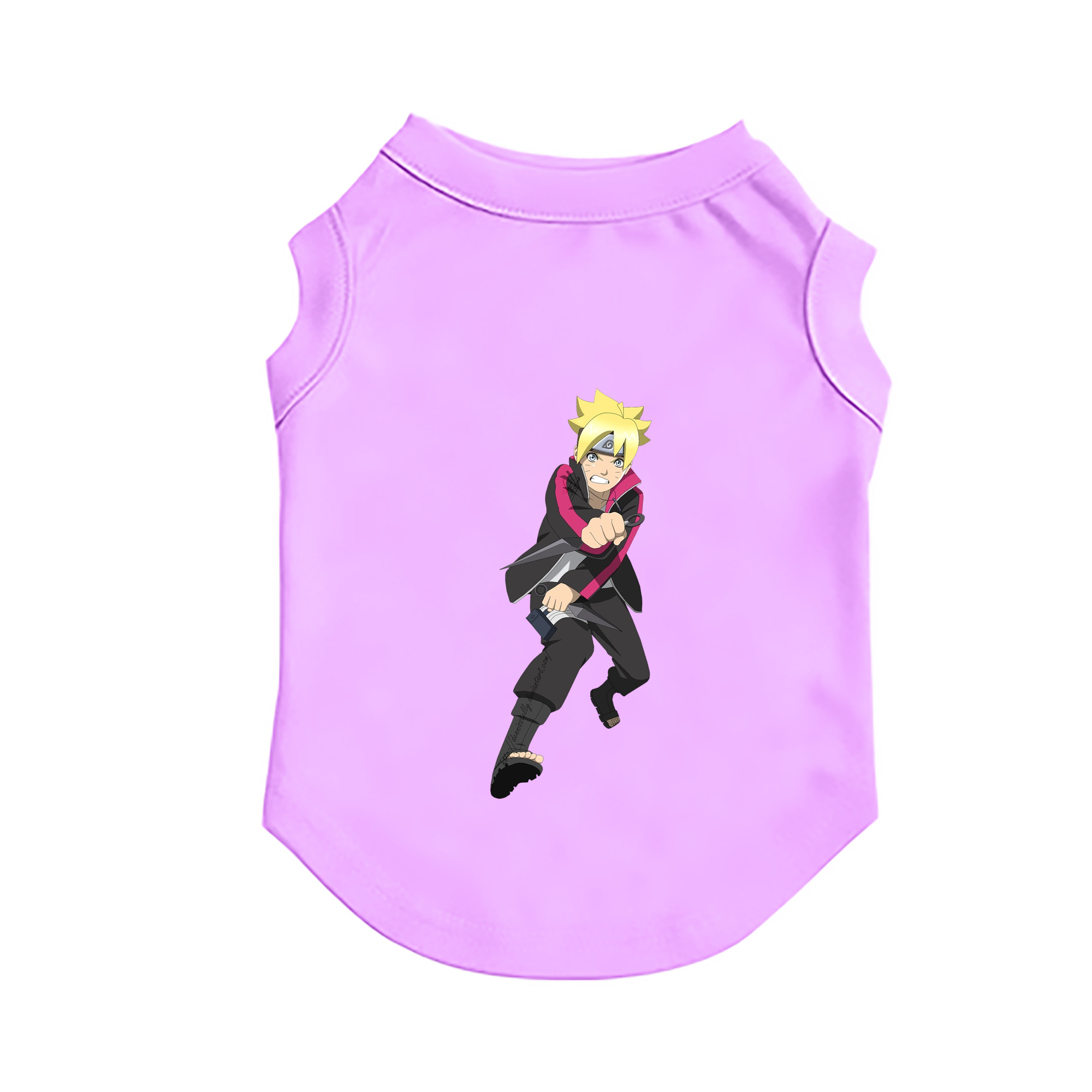 （画像用） NARUTO -ナルト- うずまき ボルト Uzumaki Boruto ペット用ベスト