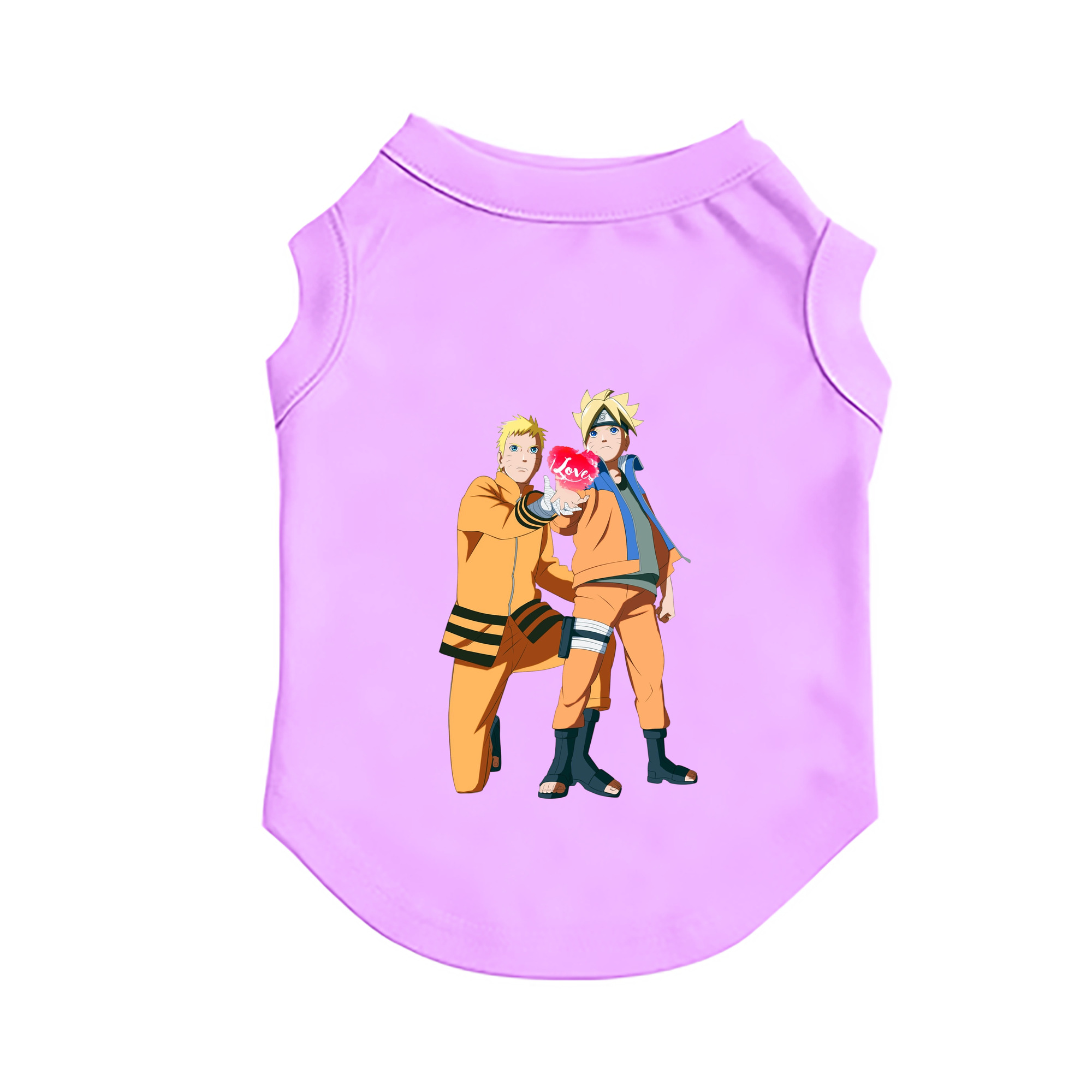 （画像用） NARUTO -ナルト- うずまき ボルト Uzumaki Boruto ペット用ベスト