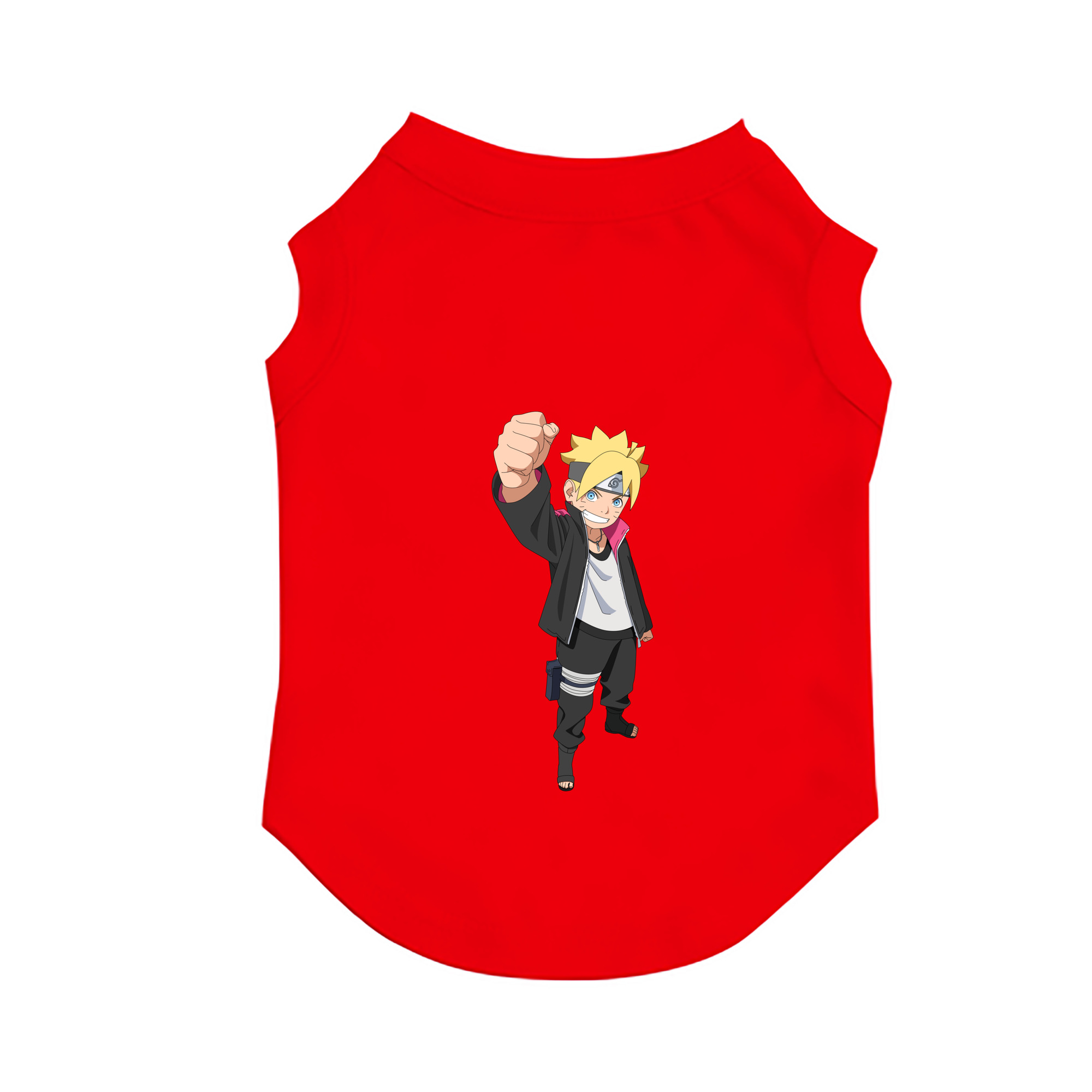 （画像用） NARUTO -ナルト- うずまき ボルト Uzumaki Boruto ペット用ベスト