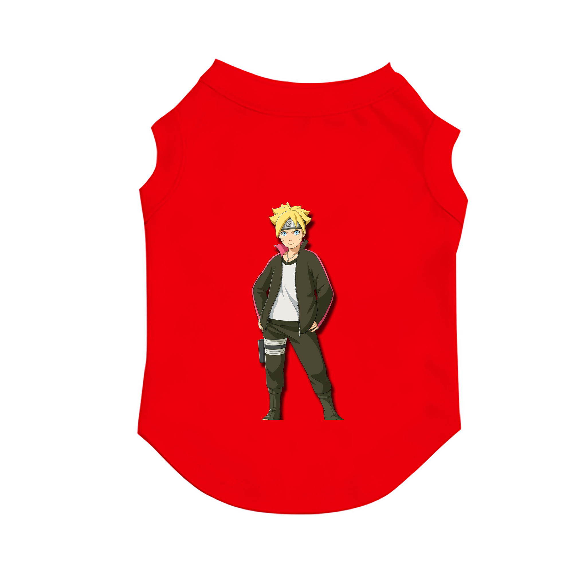 （画像用） NARUTO -ナルト- うずまき ボルト Uzumaki Boruto ペット用ベスト
