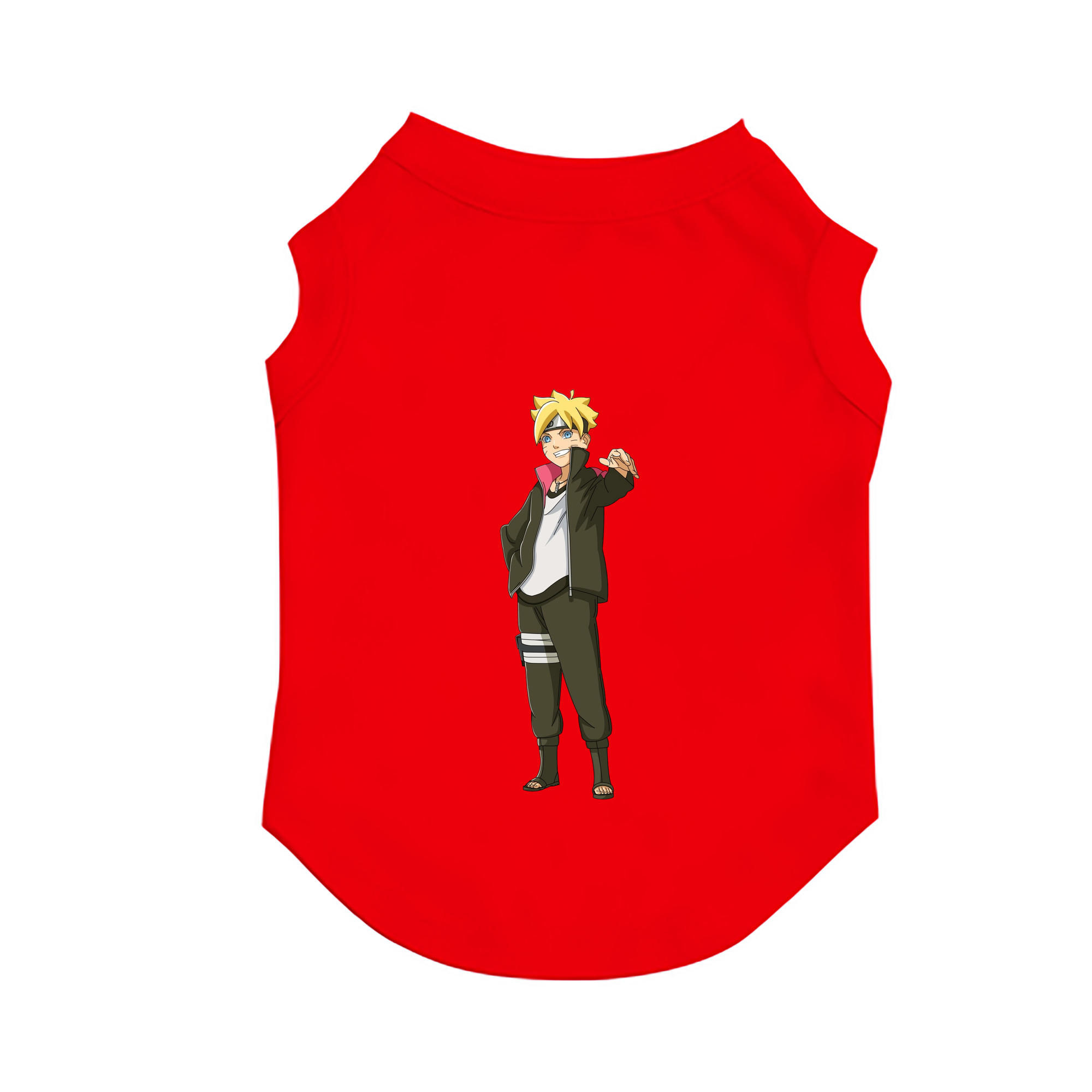 （画像用） NARUTO -ナルト- うずまき ボルト Uzumaki Boruto ペット用ベスト