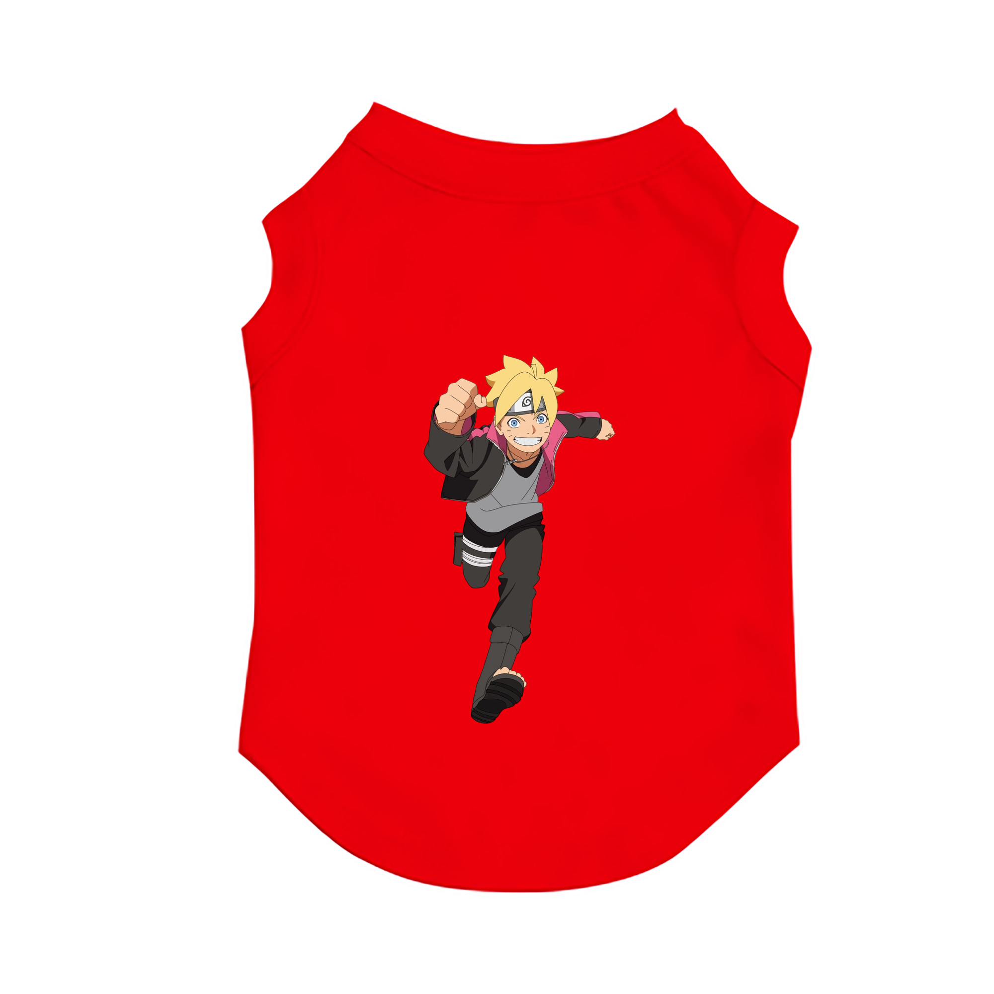 （画像用） NARUTO -ナルト- うずまき ボルト Uzumaki Boruto ペット用ベスト