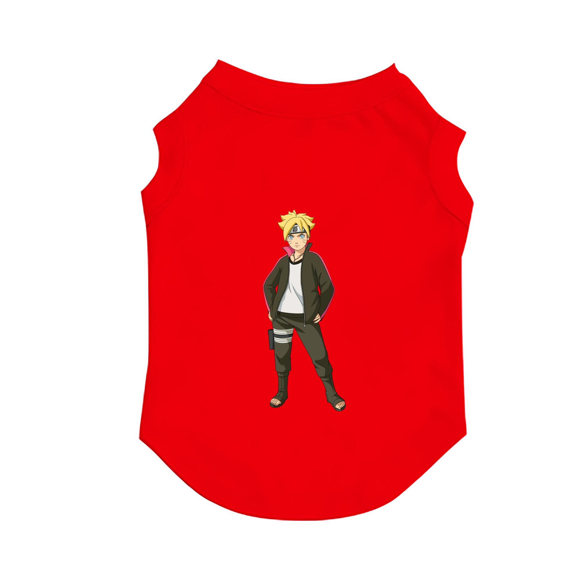 （画像用） NARUTO -ナルト- うずまき ボルト Uzumaki Boruto ペット用ベスト