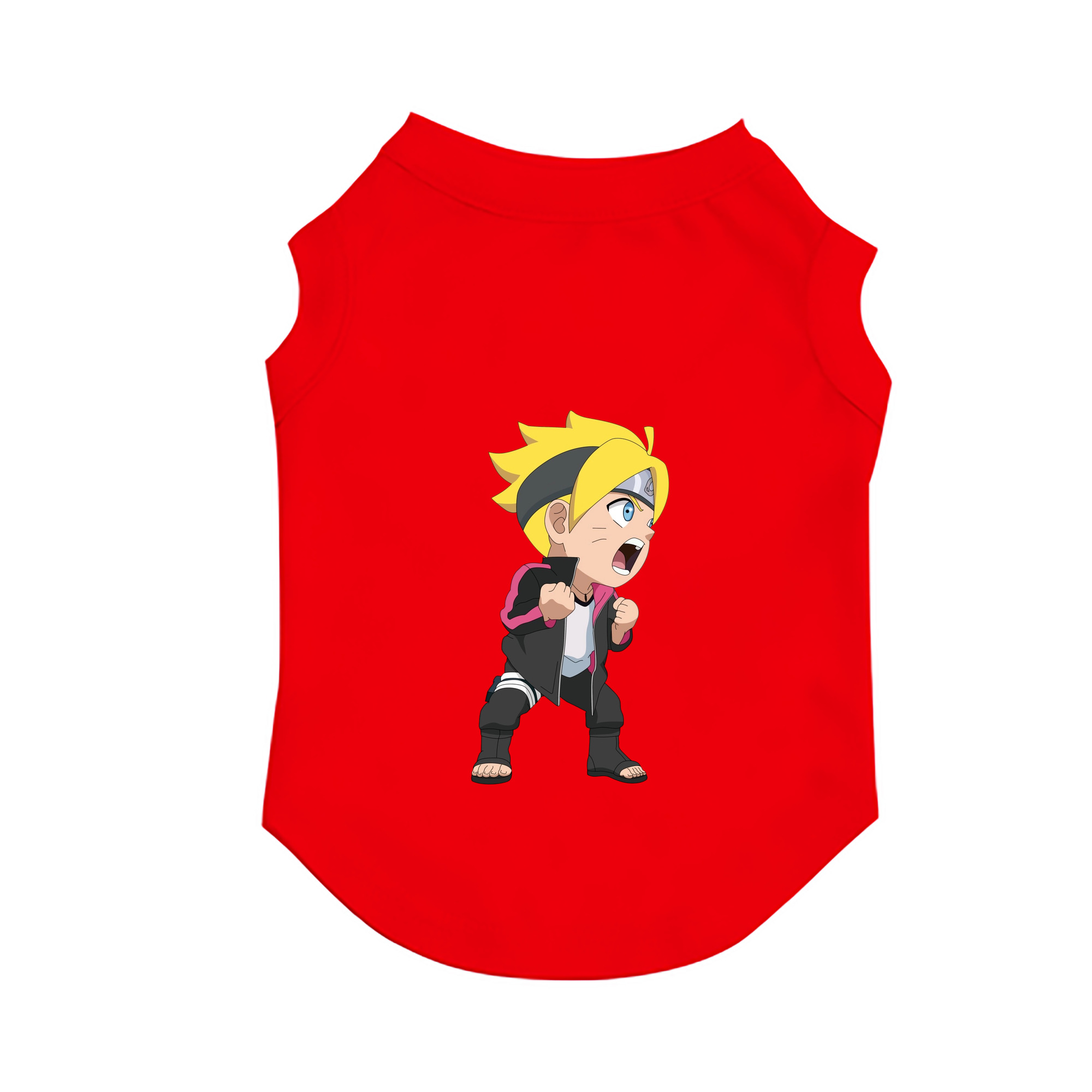 （画像用） NARUTO -ナルト- うずまき ボルト Uzumaki Boruto ペット用ベスト