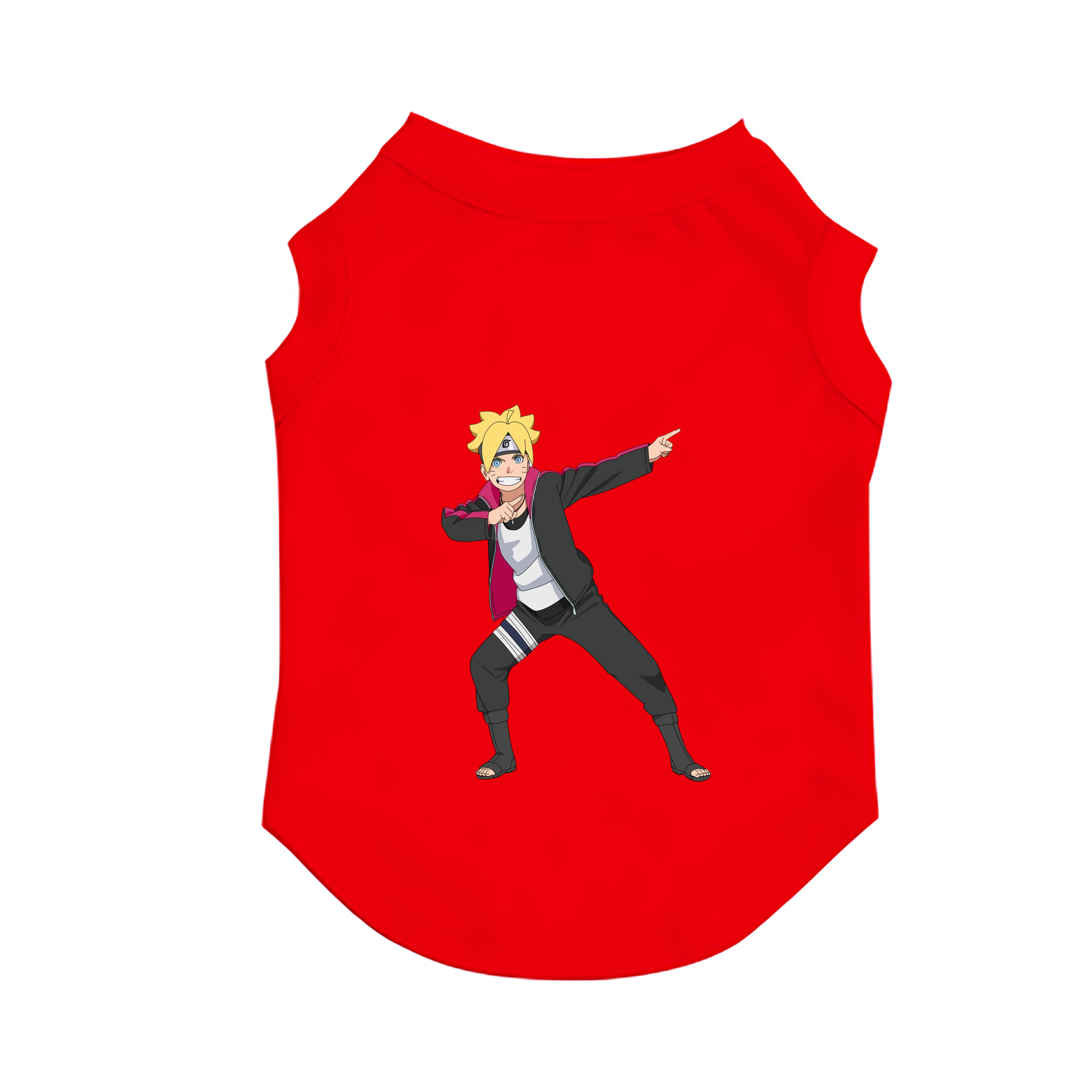 （画像用） NARUTO -ナルト- うずまき ボルト Uzumaki Boruto ペット用ベスト