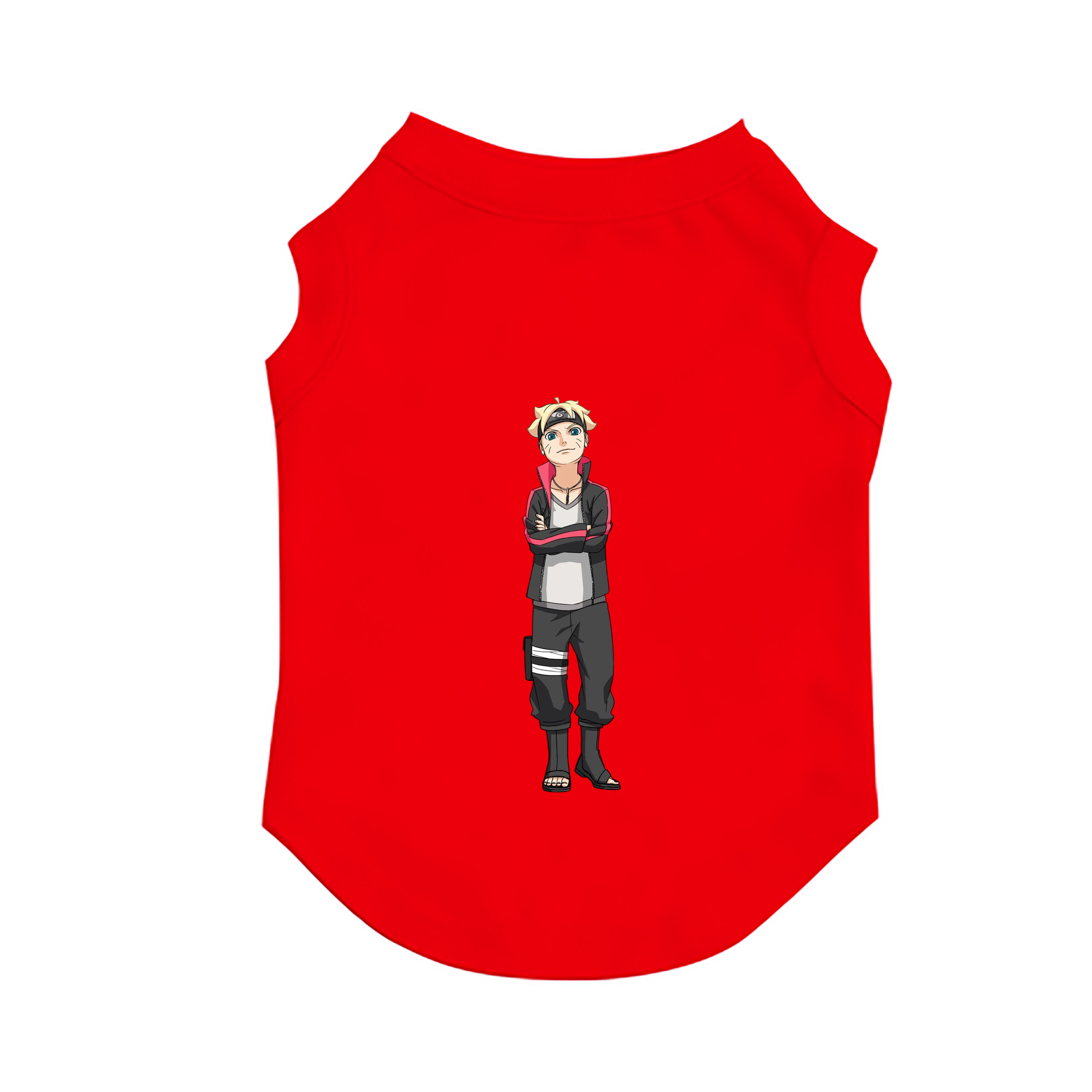 （画像用） NARUTO -ナルト- うずまき ボルト Uzumaki Boruto ペット用ベスト