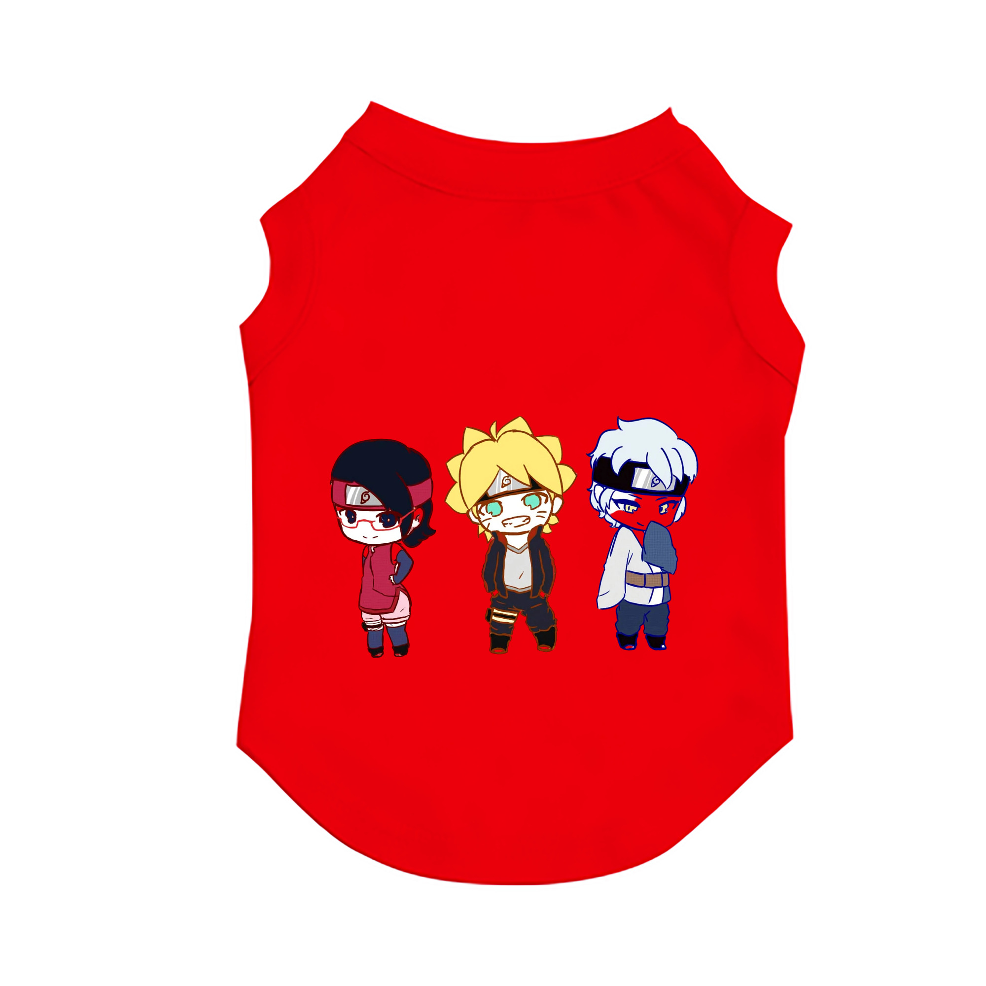 （画像用） NARUTO -ナルト- うずまき ボルト Uzumaki Boruto ペット用ベスト