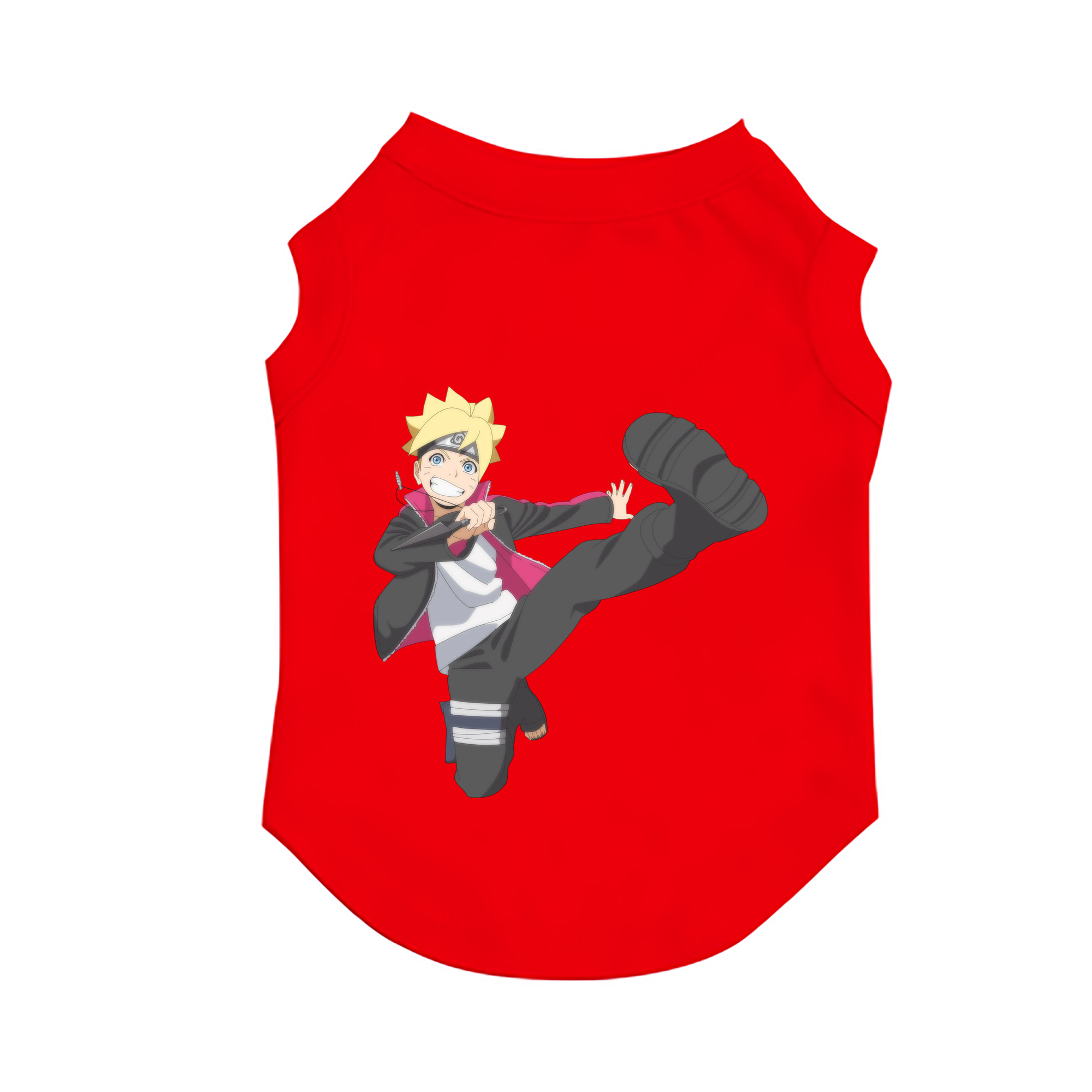 （画像用） NARUTO -ナルト- うずまき ボルト Uzumaki Boruto ペット用ベスト
