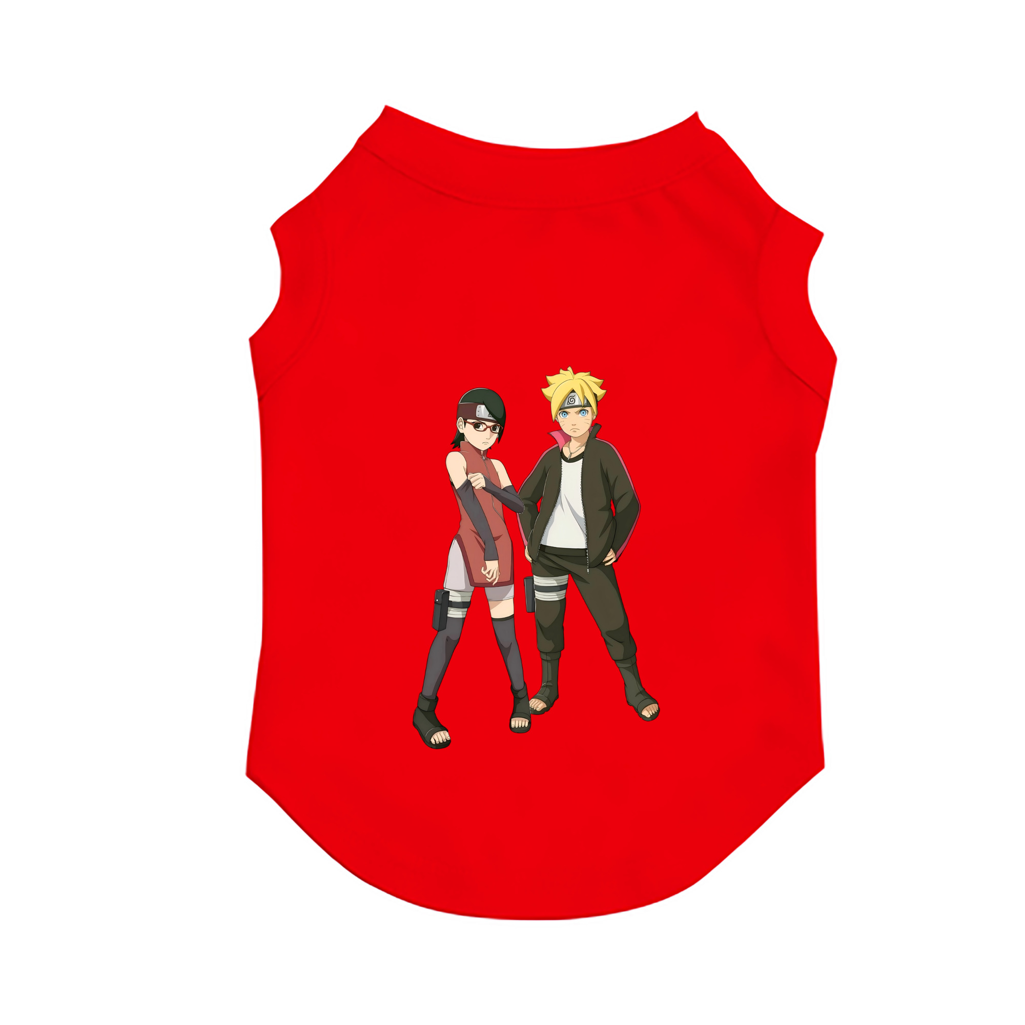 （画像用） NARUTO -ナルト- うずまき ボルト Uzumaki Boruto ペット用ベスト