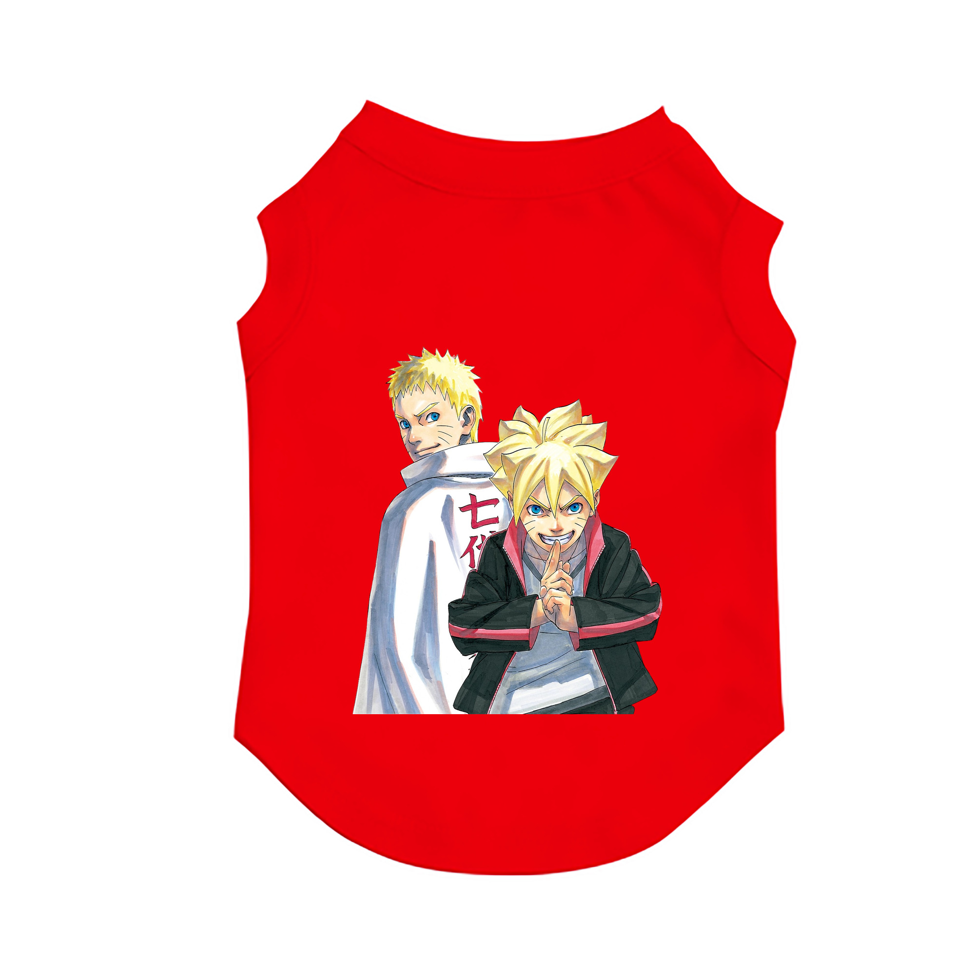 （画像用） NARUTO -ナルト- うずまき ボルト Uzumaki Boruto ペット用ベスト