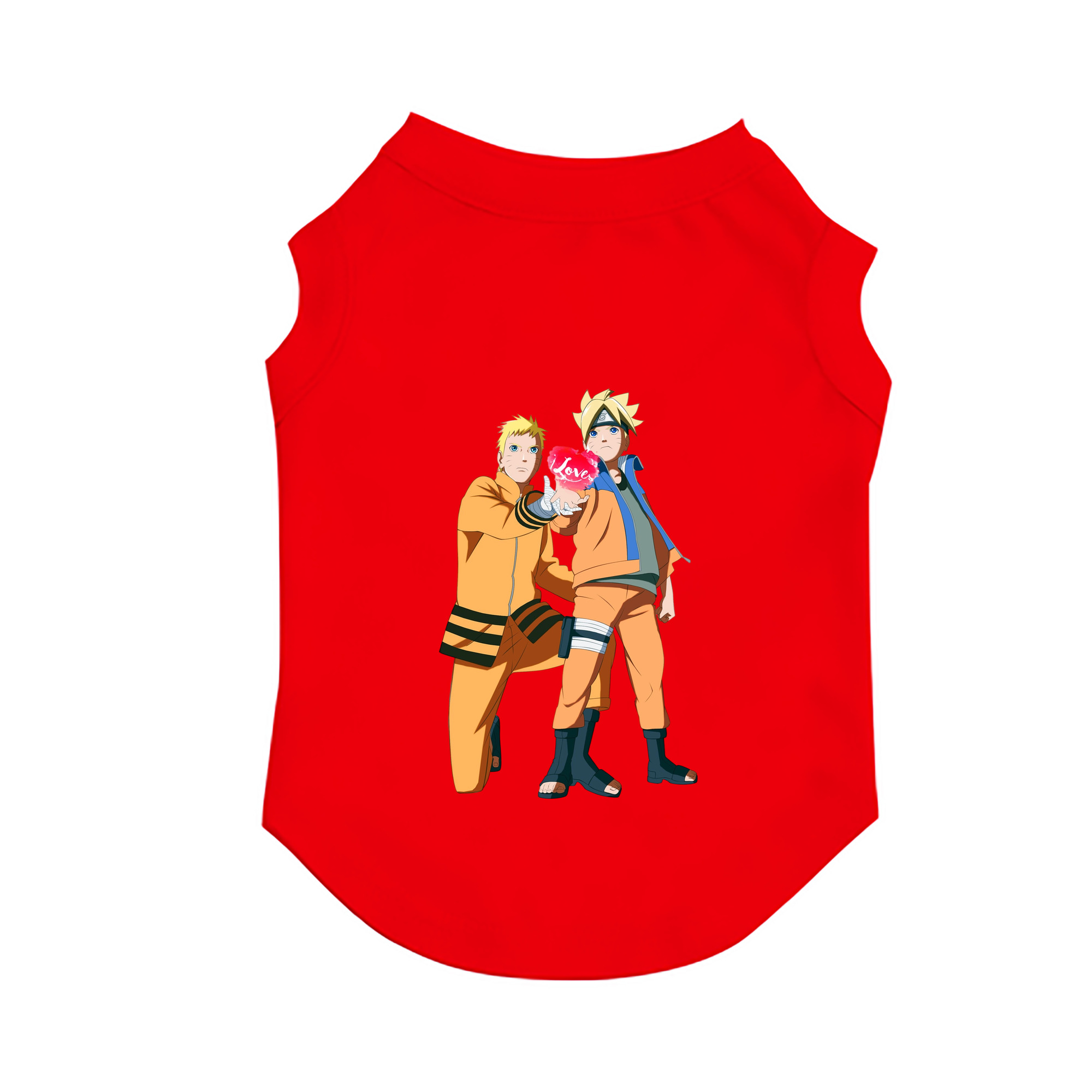 （画像用） NARUTO -ナルト- うずまき ボルト Uzumaki Boruto ペット用ベスト