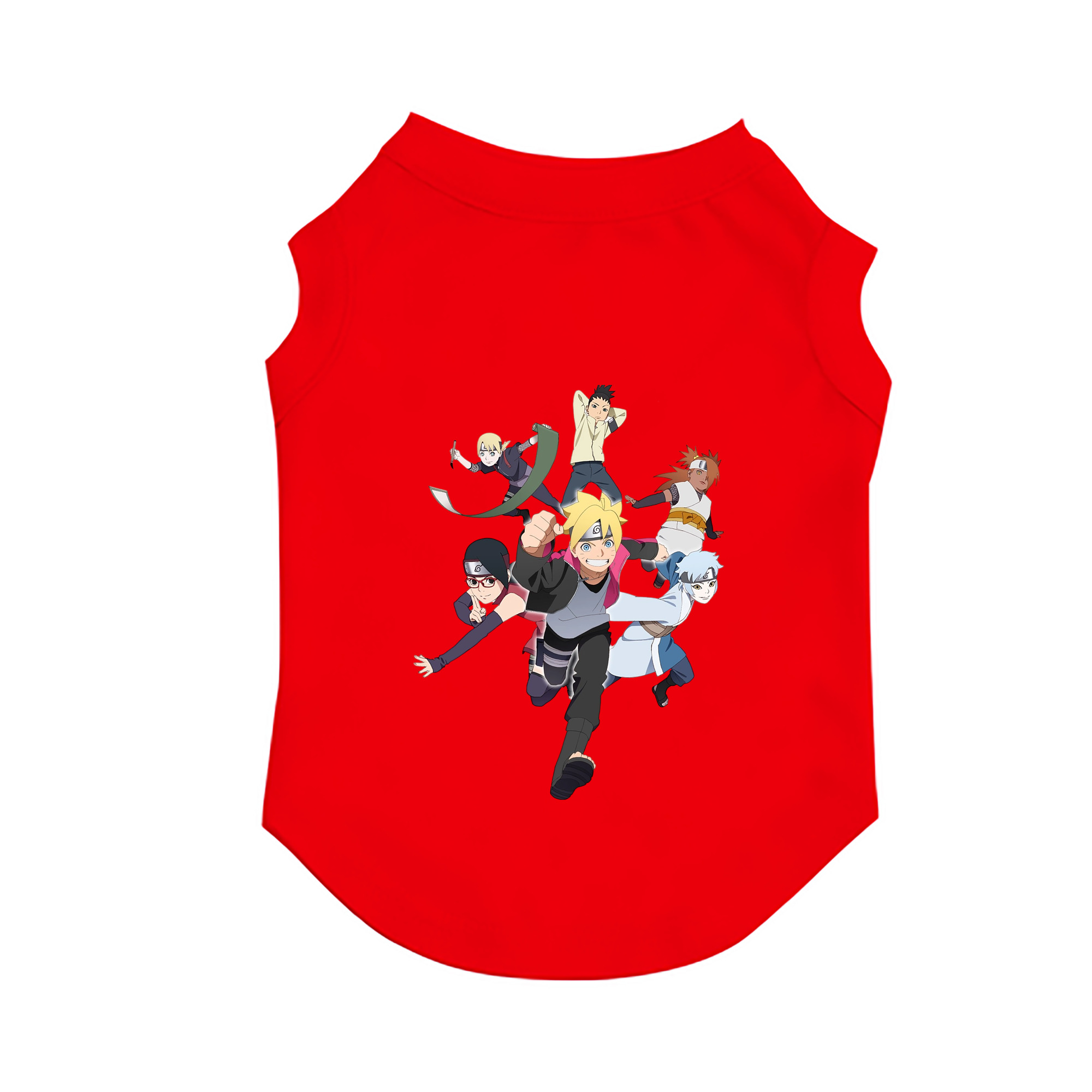 （画像用） NARUTO -ナルト- うずまき ボルト Uzumaki Boruto ペット用ベスト