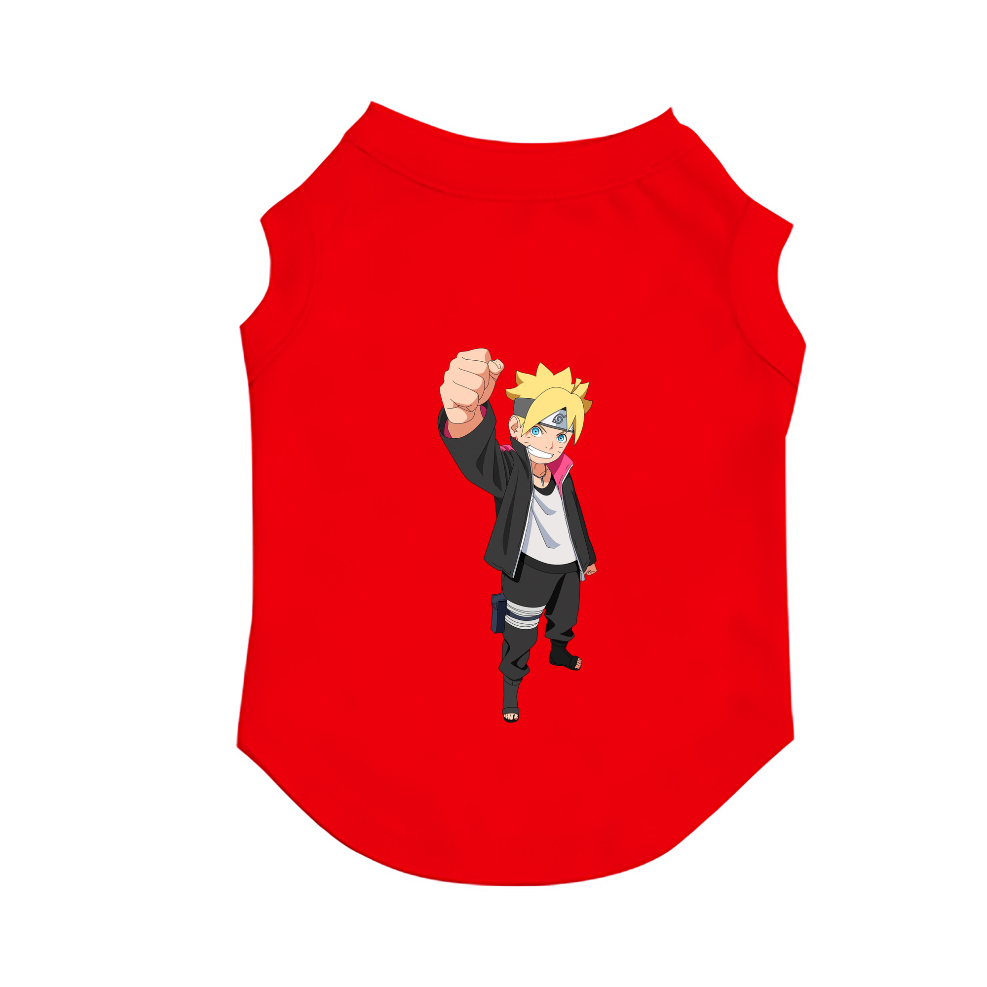 （画像用） NARUTO -ナルト- うずまき ボルト Uzumaki Boruto ペット用ベスト