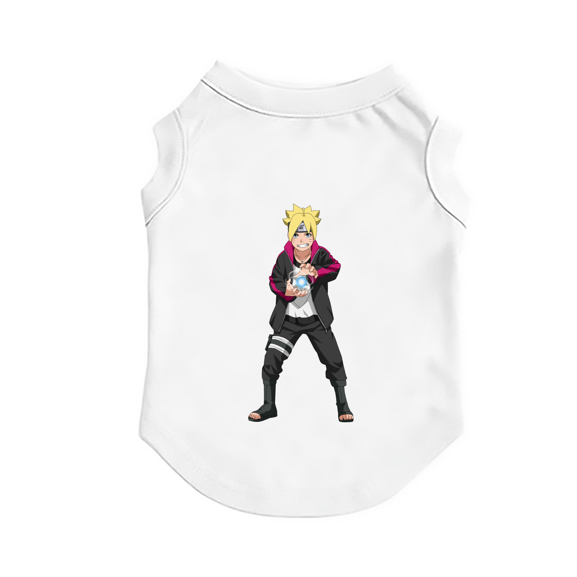 （画像用） NARUTO -ナルト- うずまき ボルト Uzumaki Boruto ペット用ベスト