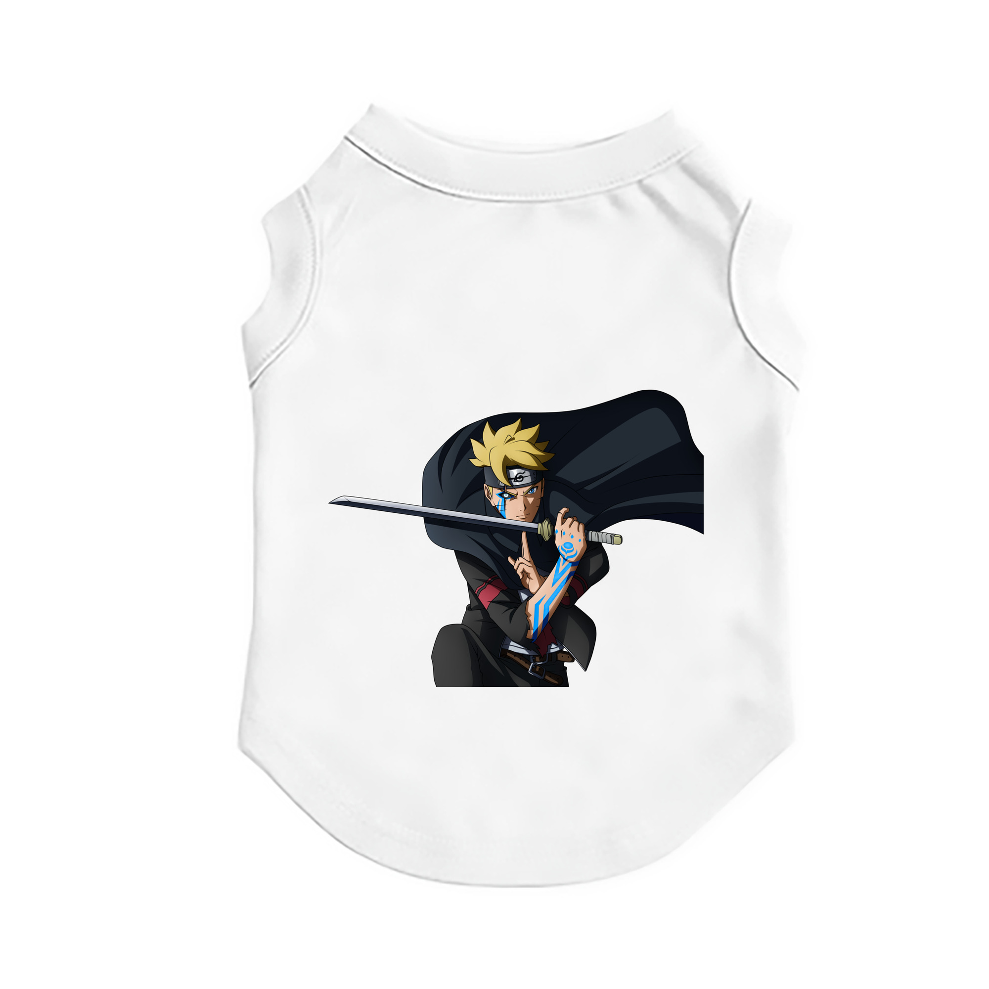 （画像用） NARUTO -ナルト- うずまき ボルト Uzumaki Boruto ペット用ベスト