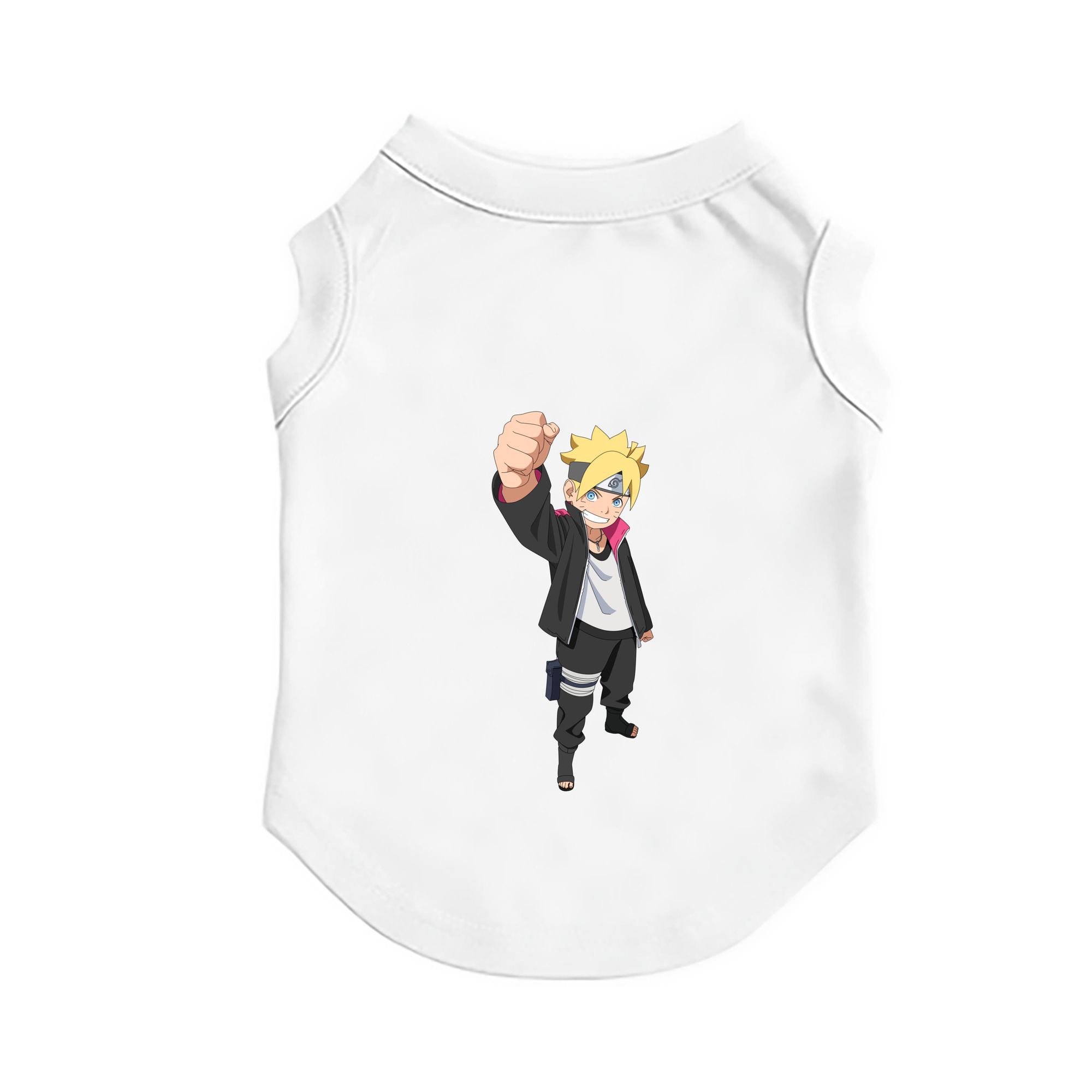 （画像用） NARUTO -ナルト- うずまき ボルト Uzumaki Boruto ペット用ベスト