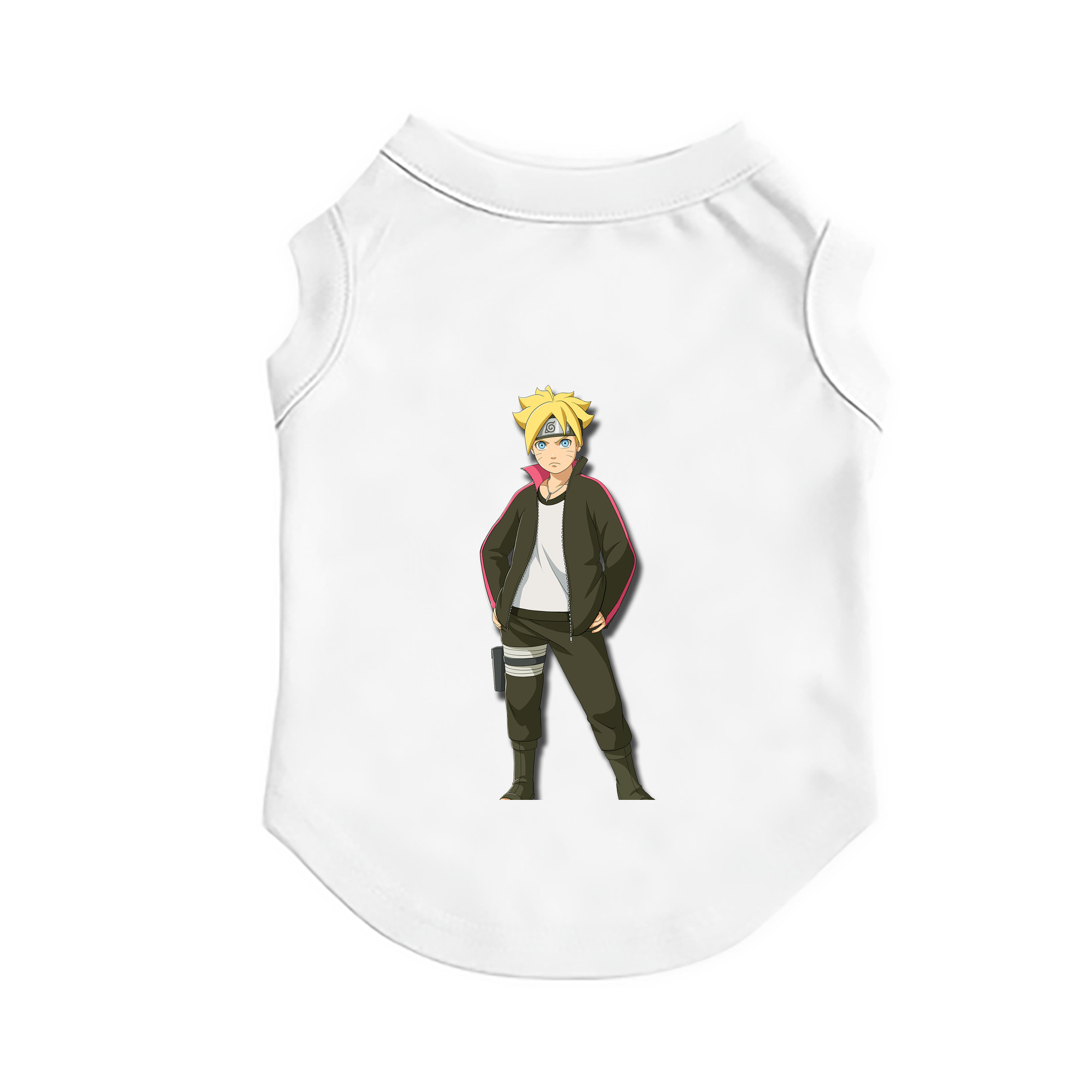 （画像用） NARUTO -ナルト- うずまき ボルト Uzumaki Boruto ペット用ベスト