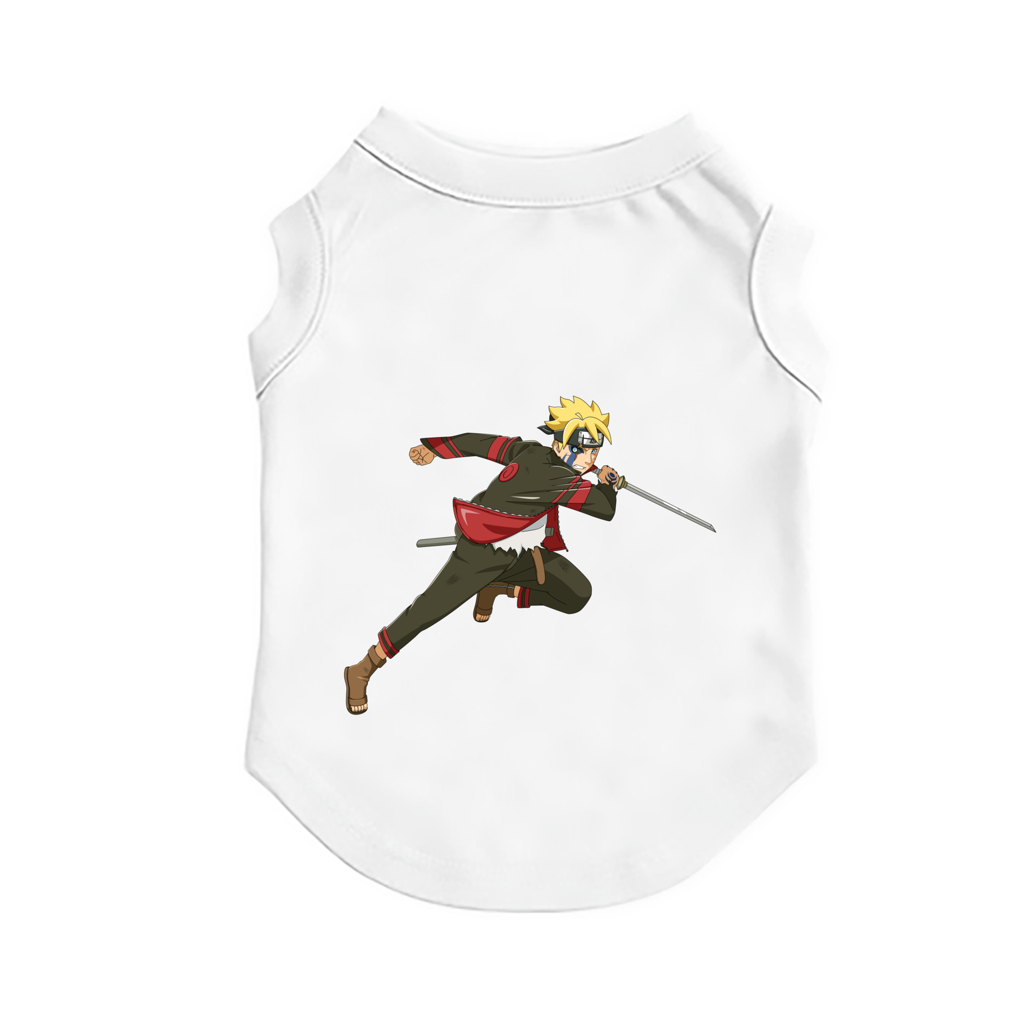 （画像用） NARUTO -ナルト- うずまき ボルト Uzumaki Boruto ペット用ベスト