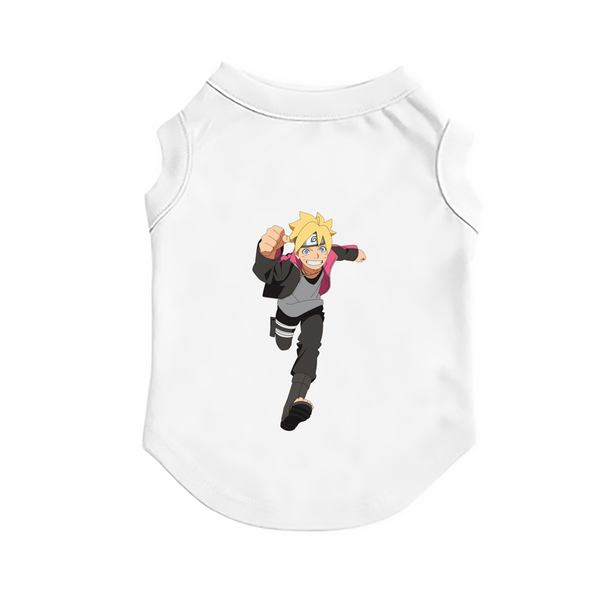（画像用） NARUTO -ナルト- うずまき ボルト Uzumaki Boruto ペット用ベスト