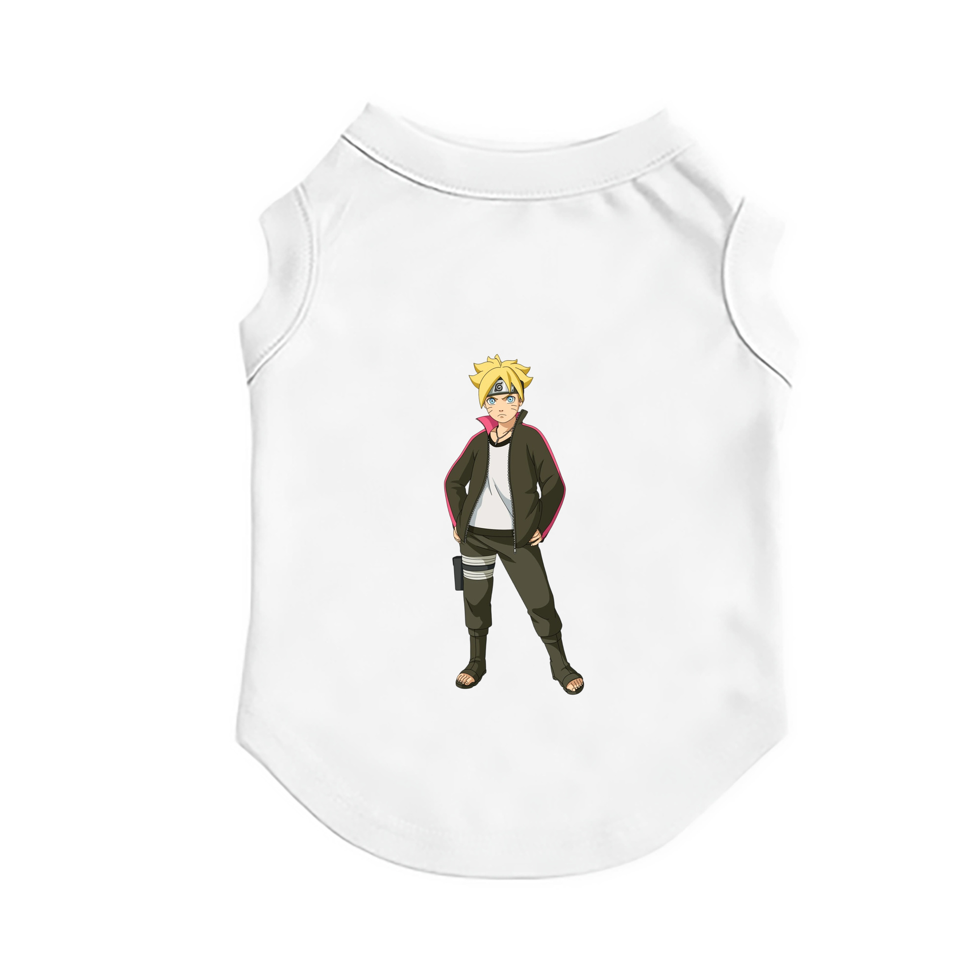 （画像用） NARUTO -ナルト- うずまき ボルト Uzumaki Boruto ペット用ベスト