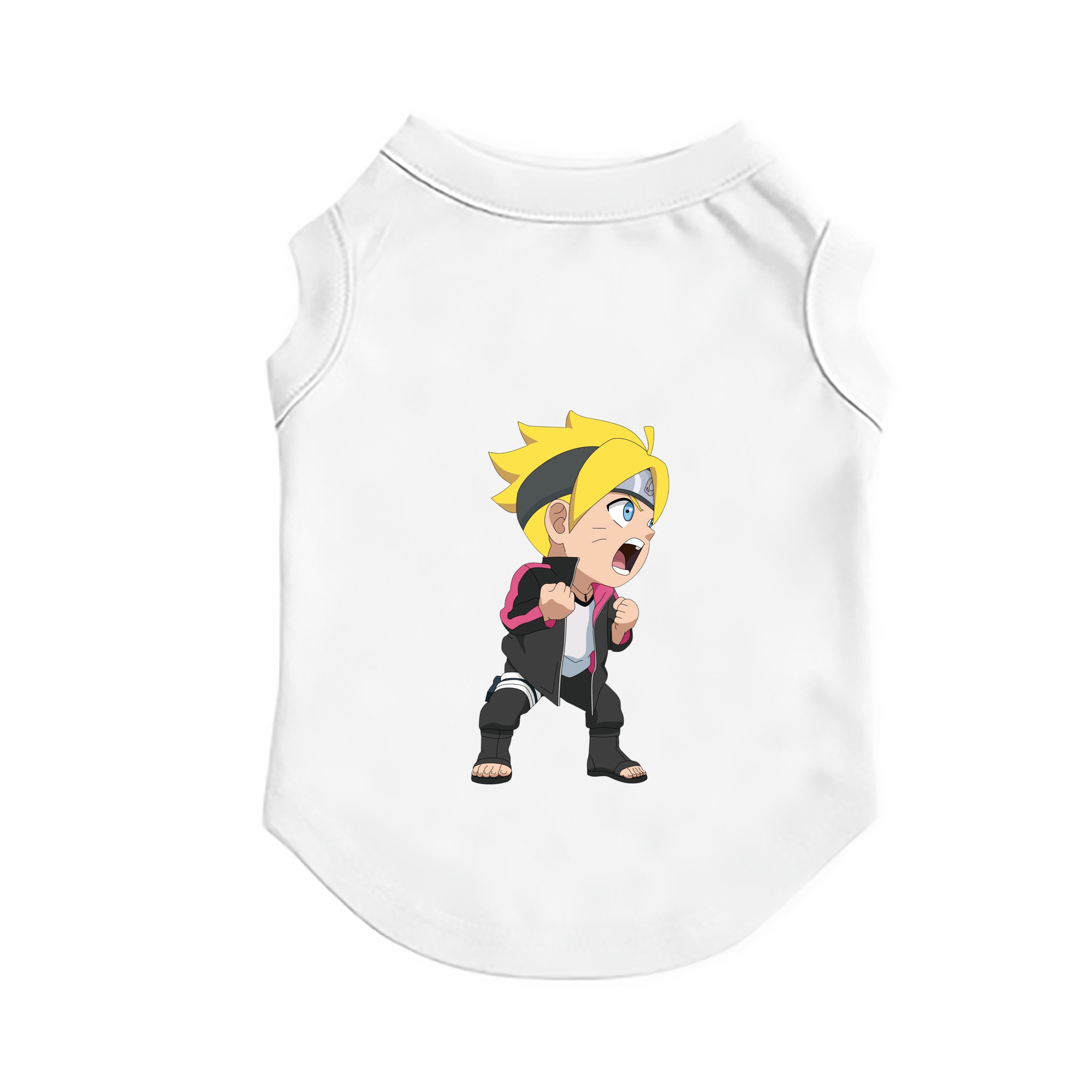 （画像用） NARUTO -ナルト- うずまき ボルト Uzumaki Boruto ペット用ベスト