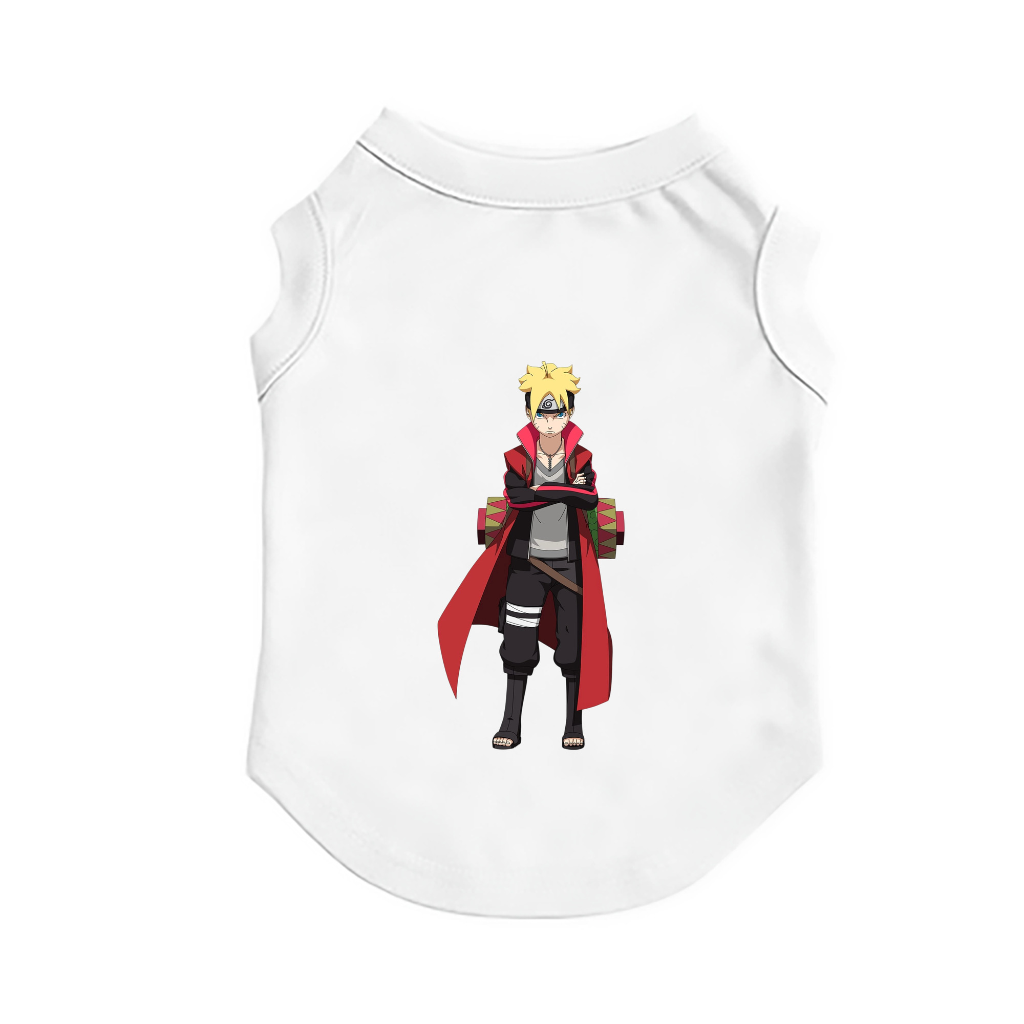 （画像用） NARUTO -ナルト- うずまき ボルト Uzumaki Boruto ペット用ベスト