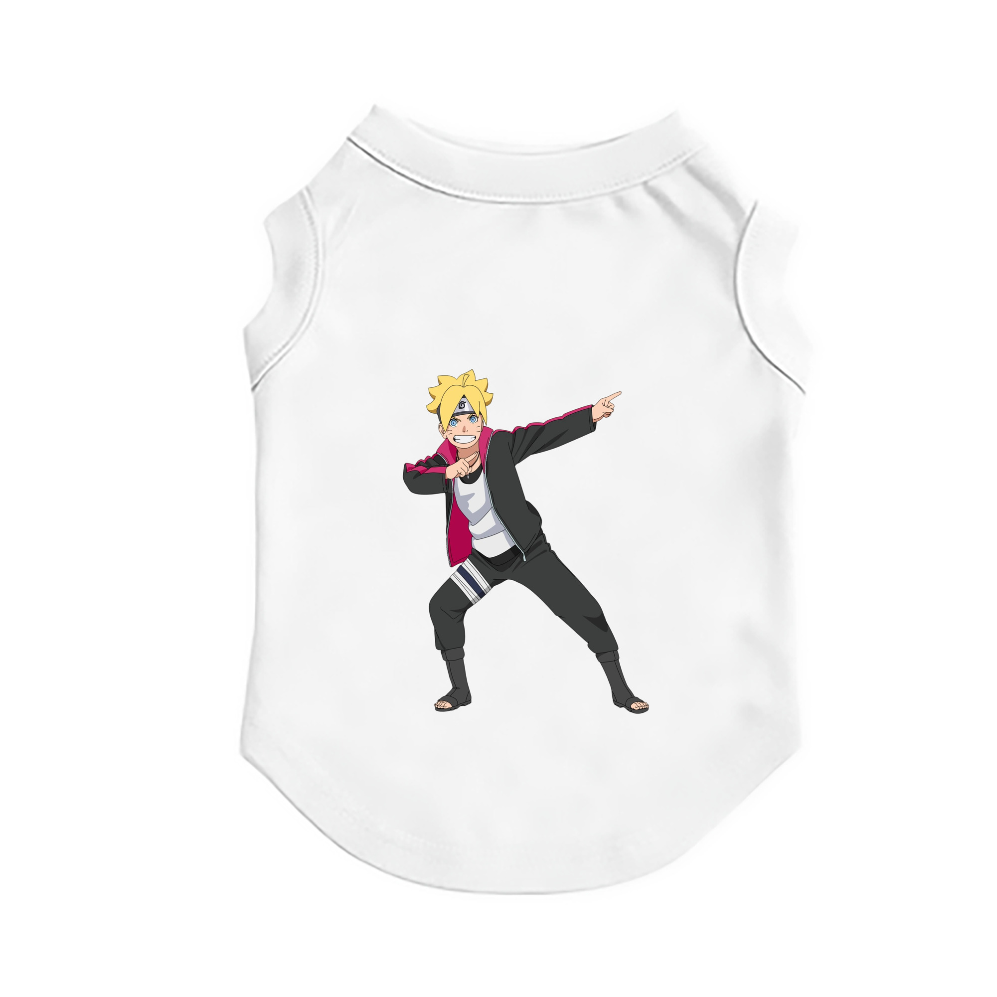 （画像用） NARUTO -ナルト- うずまき ボルト Uzumaki Boruto ペット用ベスト