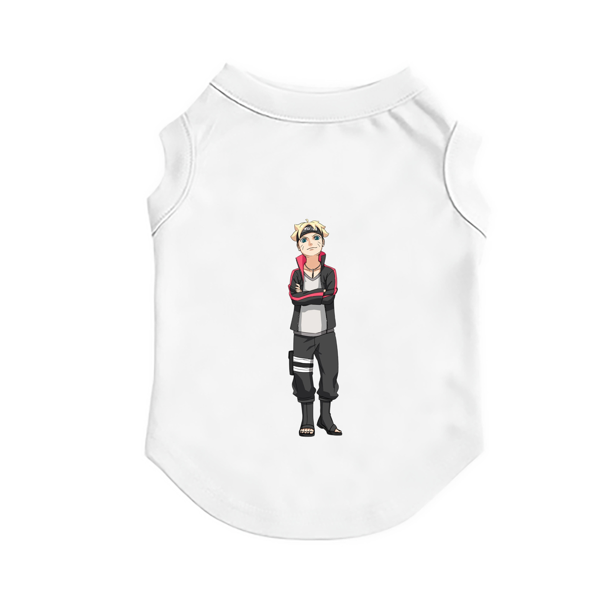（画像用） NARUTO -ナルト- うずまき ボルト Uzumaki Boruto ペット用ベスト