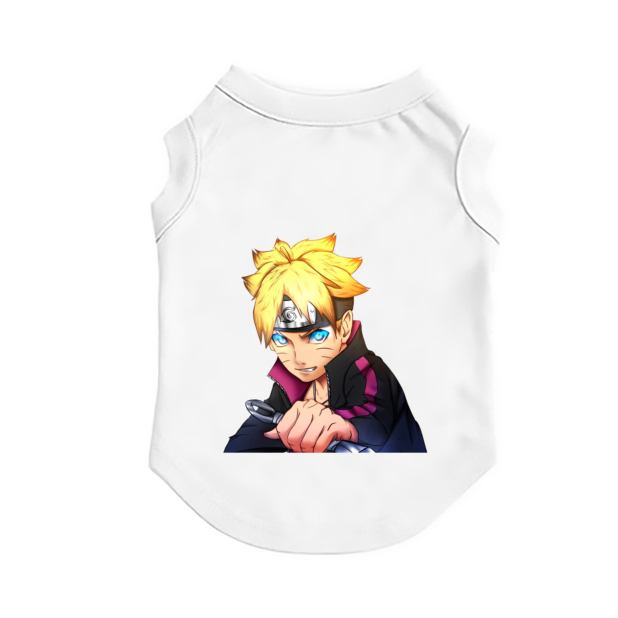 （画像用） NARUTO -ナルト- うずまき ボルト Uzumaki Boruto ペット用ベスト