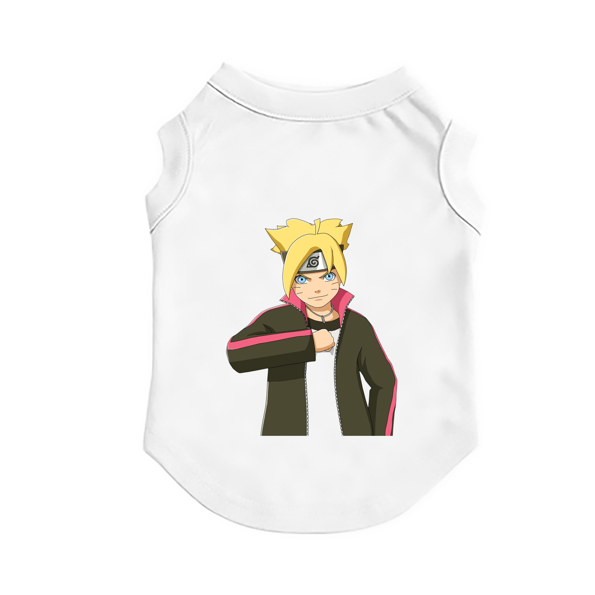（画像用） NARUTO -ナルト- うずまき ボルト Uzumaki Boruto ペット用ベスト