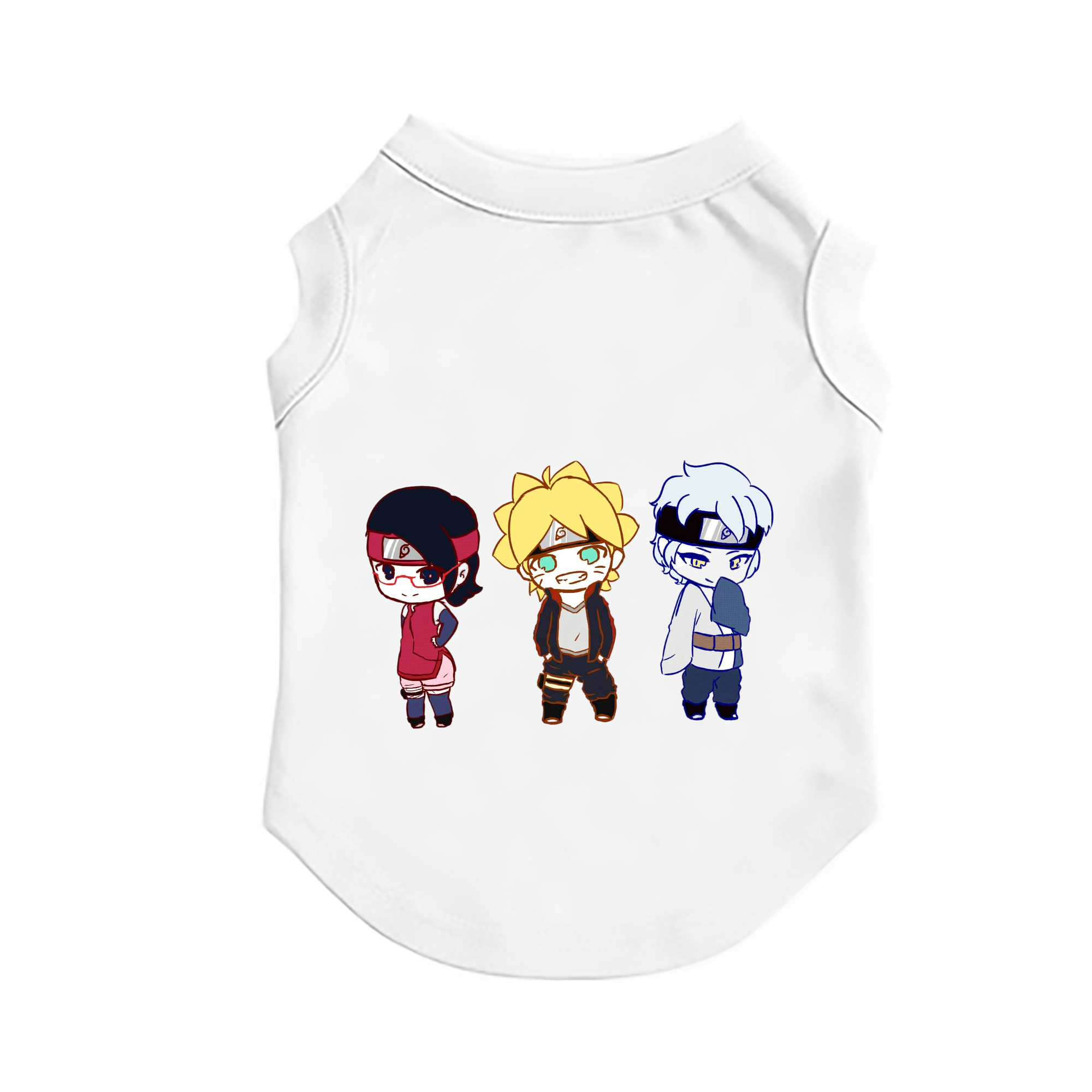 （画像用） NARUTO -ナルト- うずまき ボルト Uzumaki Boruto ペット用ベスト