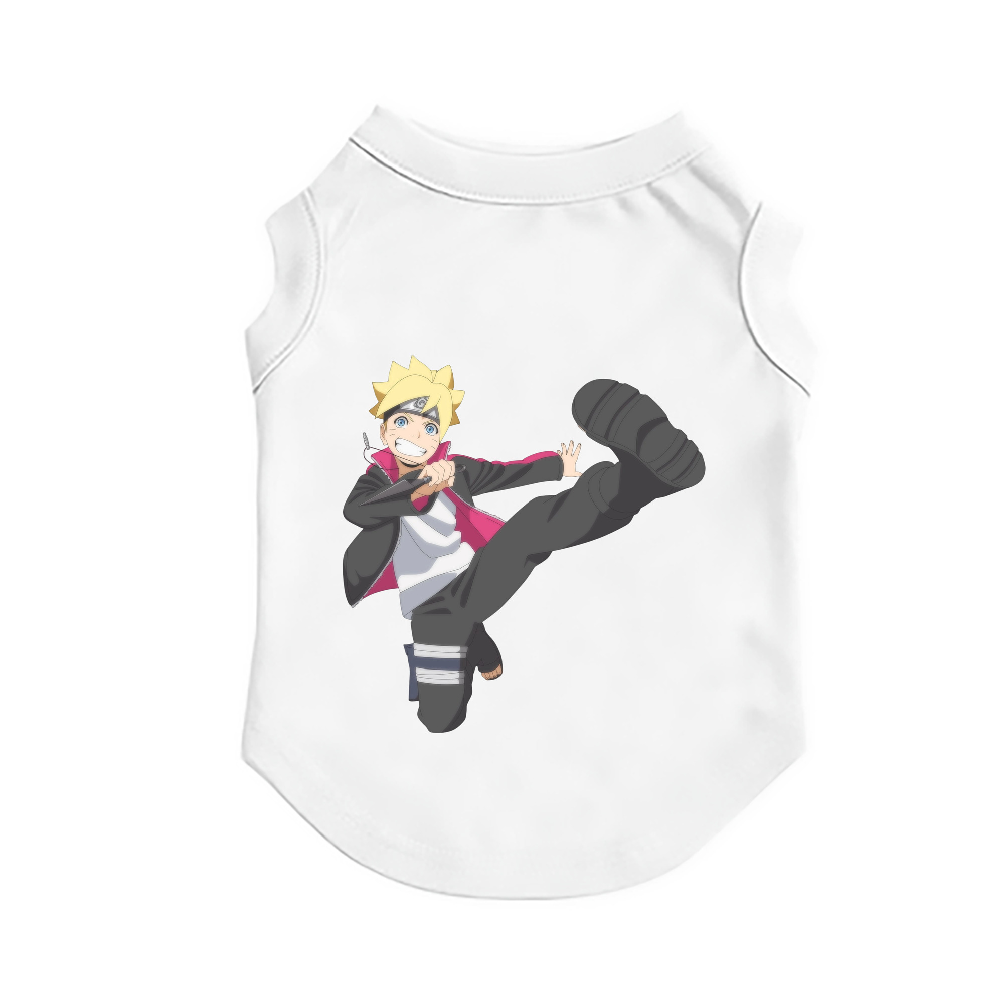 （画像用） NARUTO -ナルト- うずまき ボルト Uzumaki Boruto ペット用ベスト