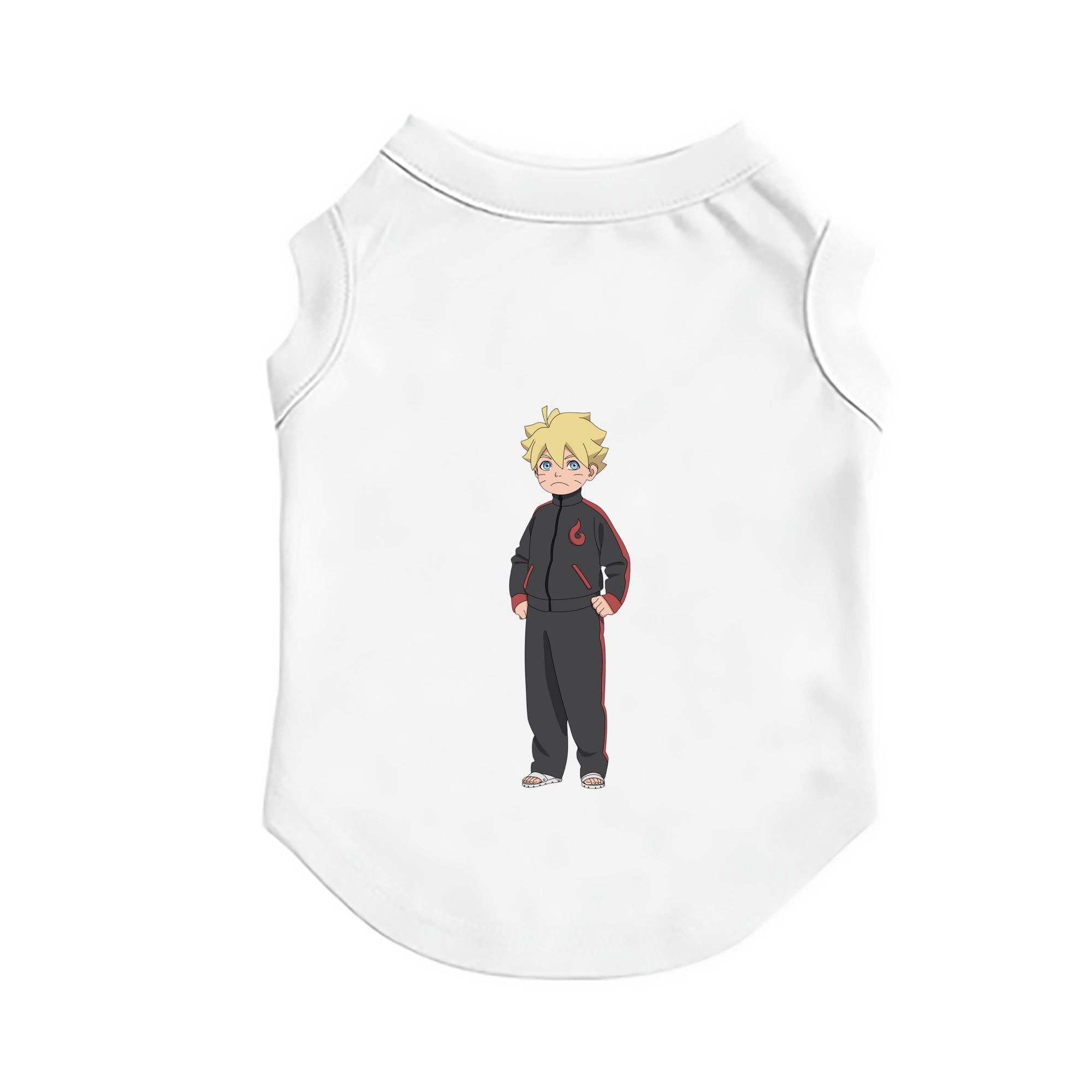 （画像用） NARUTO -ナルト- うずまき ボルト Uzumaki Boruto ペット用ベスト
