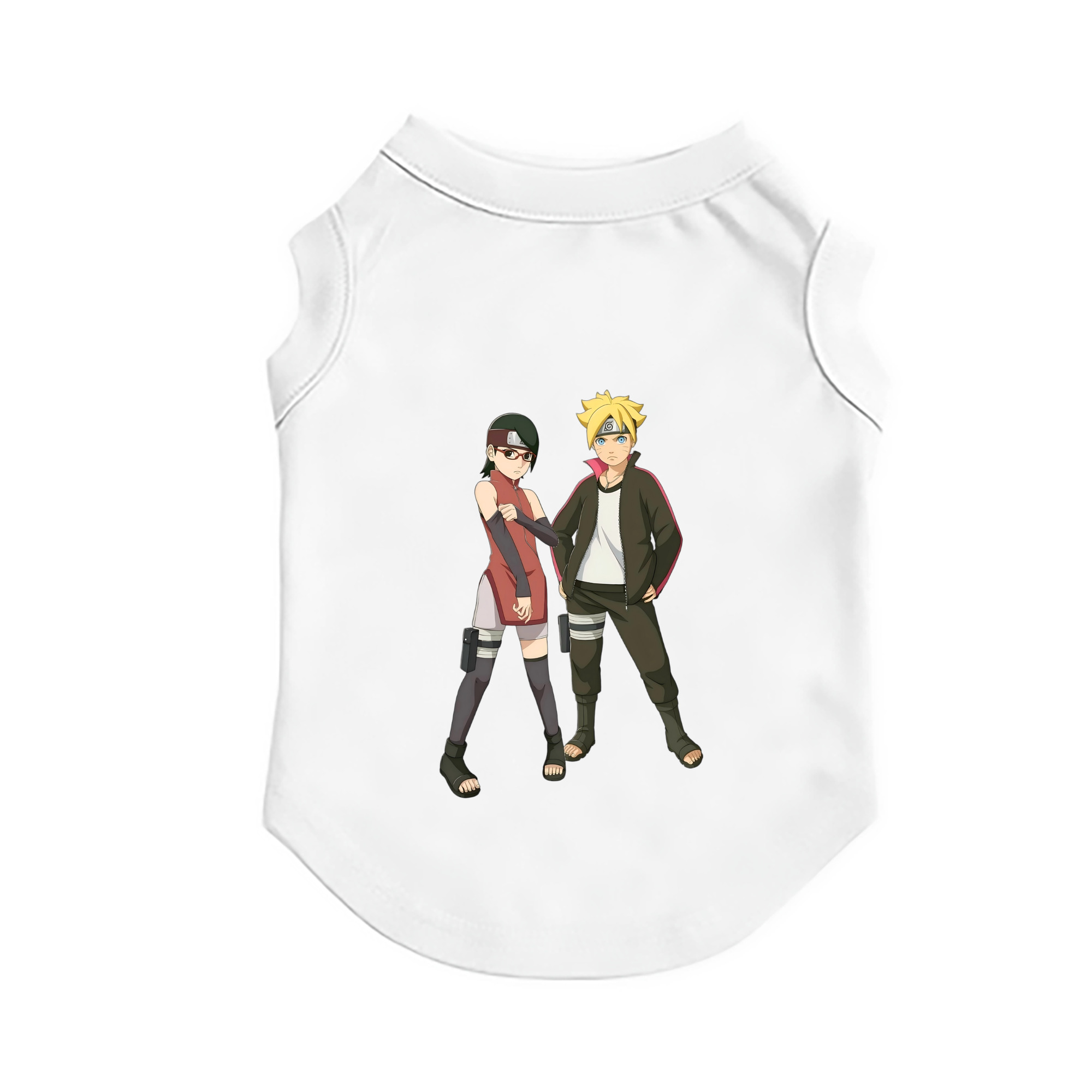 （画像用） NARUTO -ナルト- うずまき ボルト Uzumaki Boruto ペット用ベスト