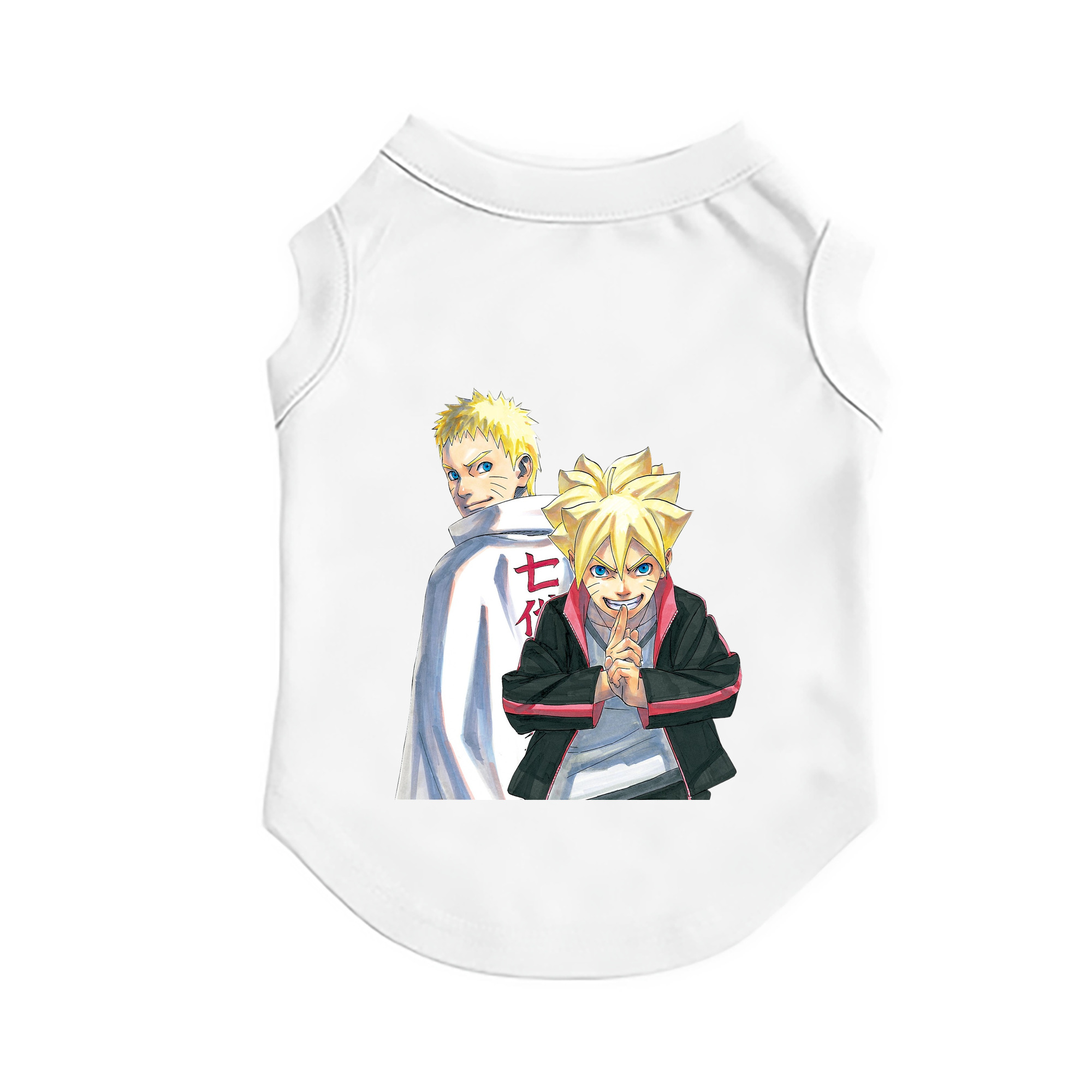 （画像用） NARUTO -ナルト- うずまき ボルト Uzumaki Boruto ペット用ベスト