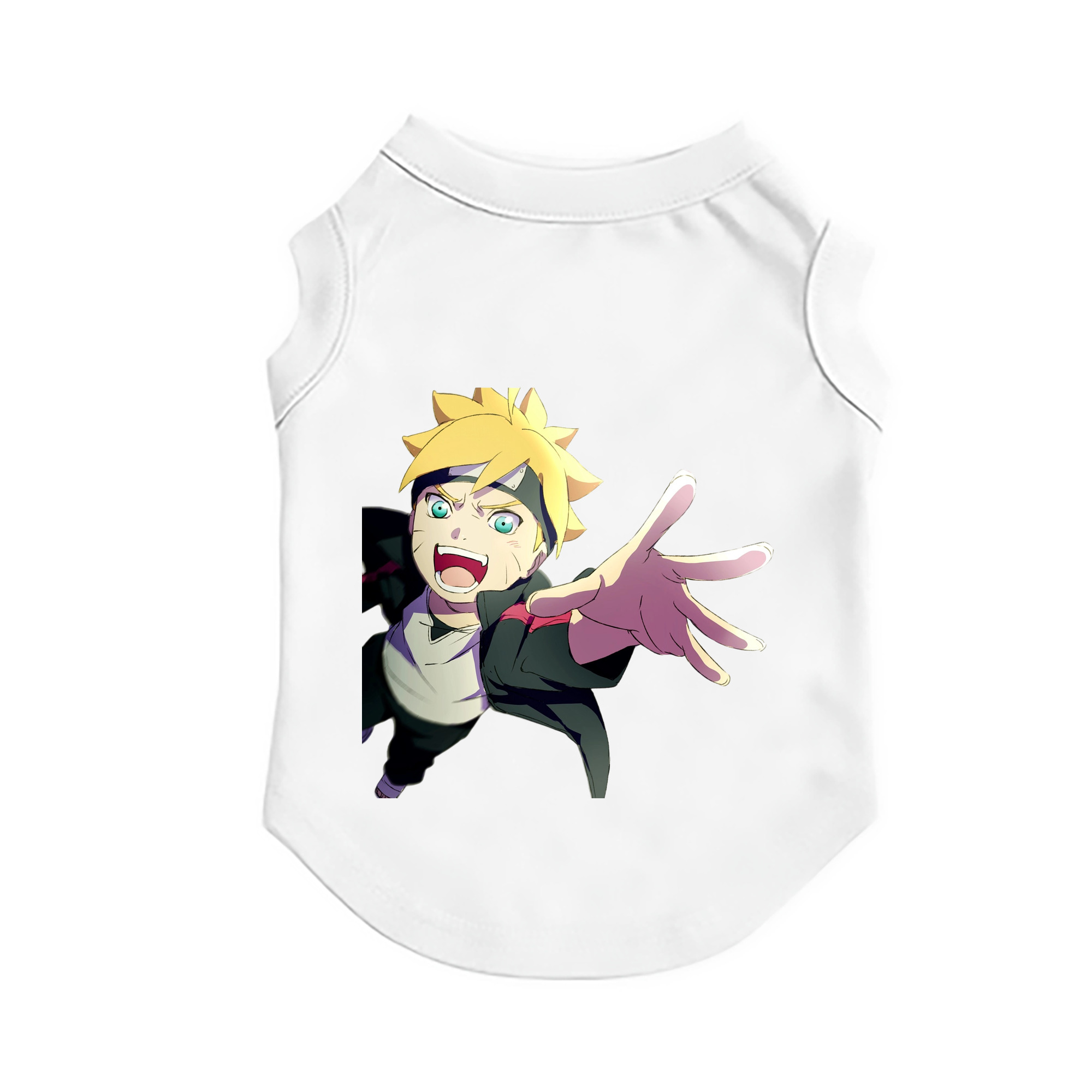 （画像用） NARUTO -ナルト- うずまき ボルト Uzumaki Boruto ペット用ベスト