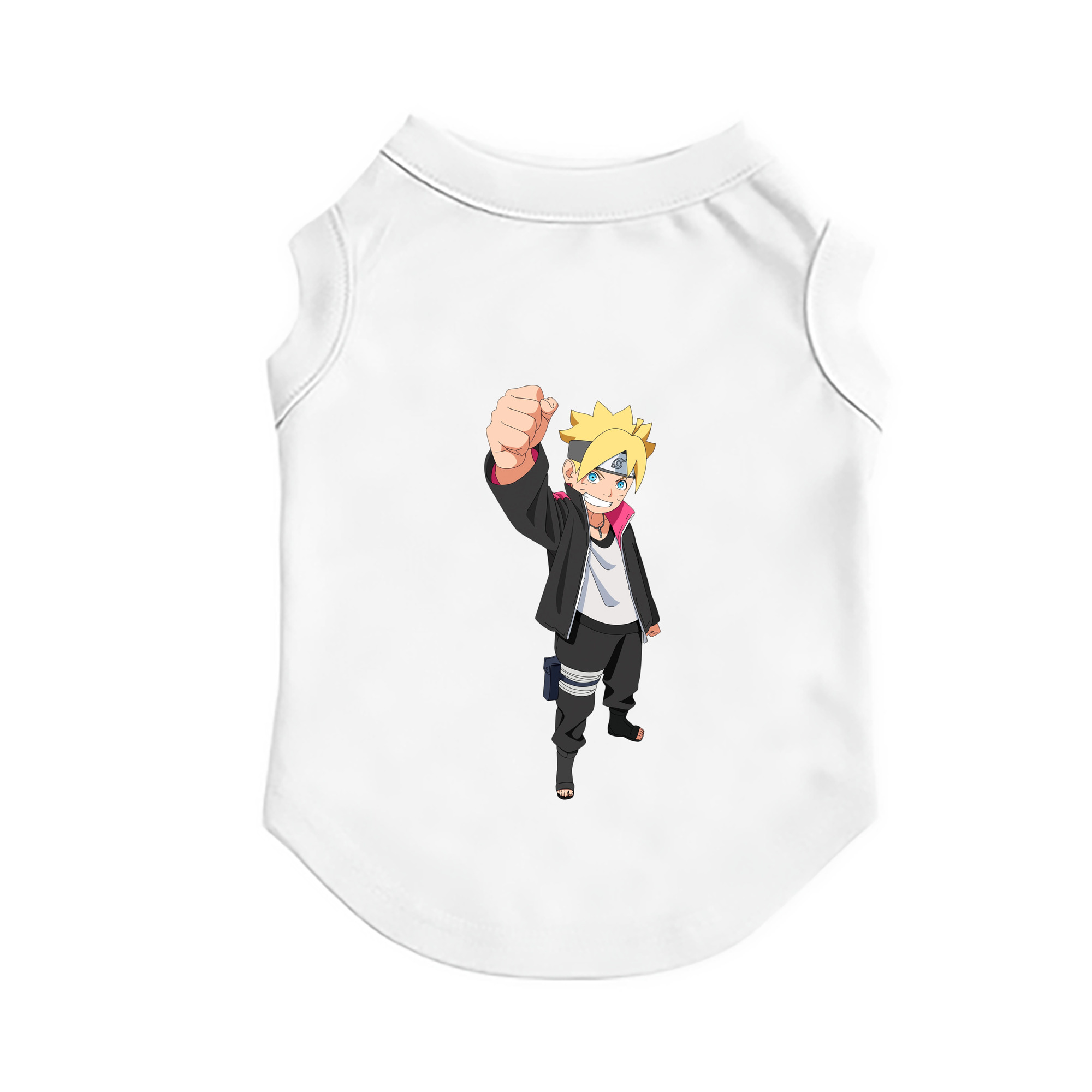 （画像用） NARUTO -ナルト- うずまき ボルト Uzumaki Boruto ペット用ベスト