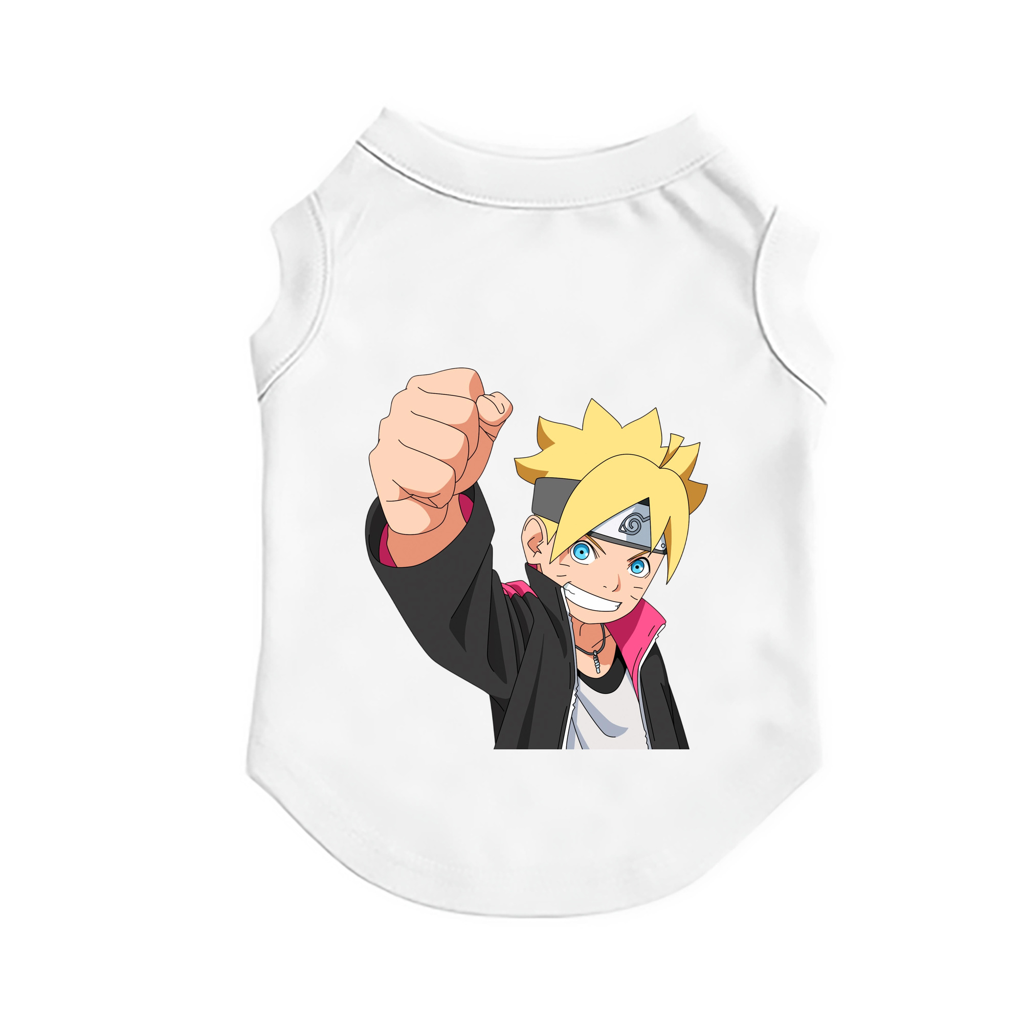 （画像用） NARUTO -ナルト- うずまき ボルト Uzumaki Boruto ペット用ベスト