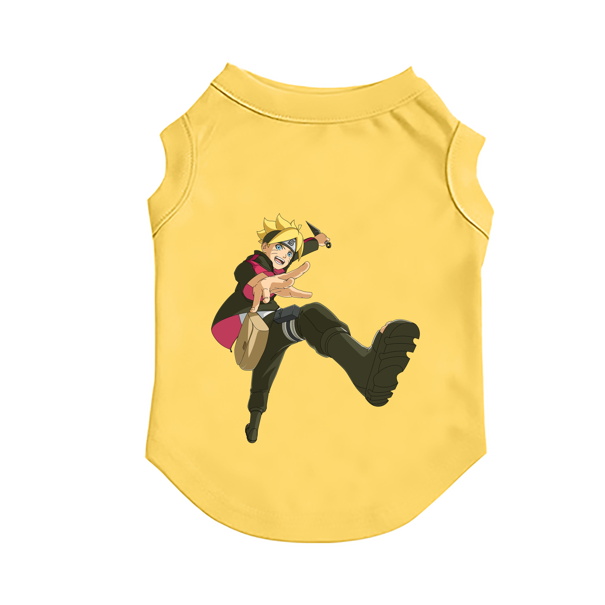 （画像用） NARUTO -ナルト- うずまき ボルト Uzumaki Boruto ペット用ベスト
