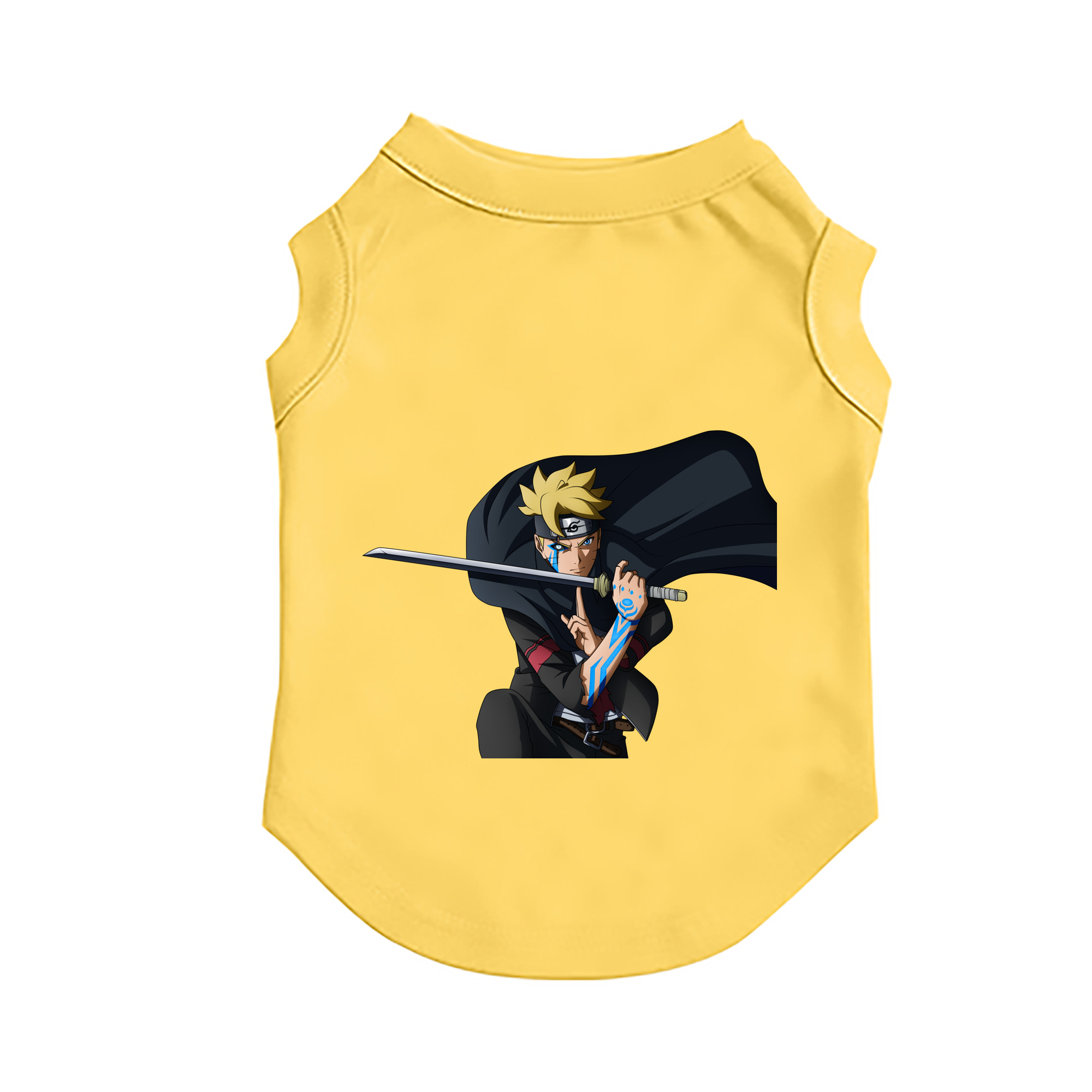 （画像用） NARUTO -ナルト- うずまき ボルト Uzumaki Boruto ペット用ベスト