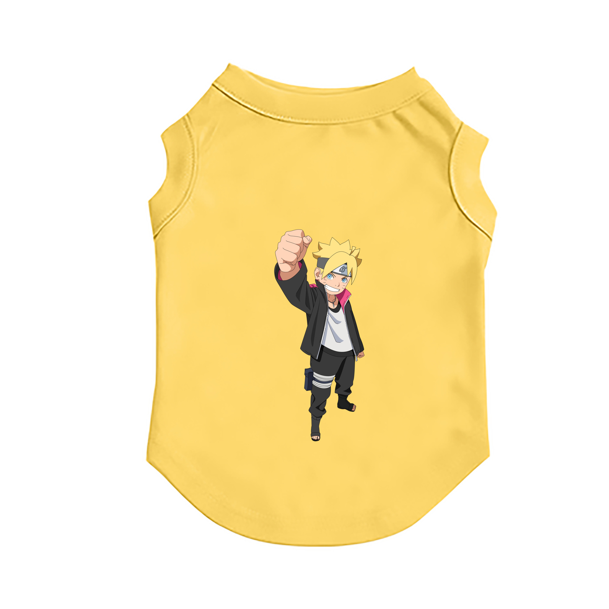 （画像用） NARUTO -ナルト- うずまき ボルト Uzumaki Boruto ペット用ベスト
