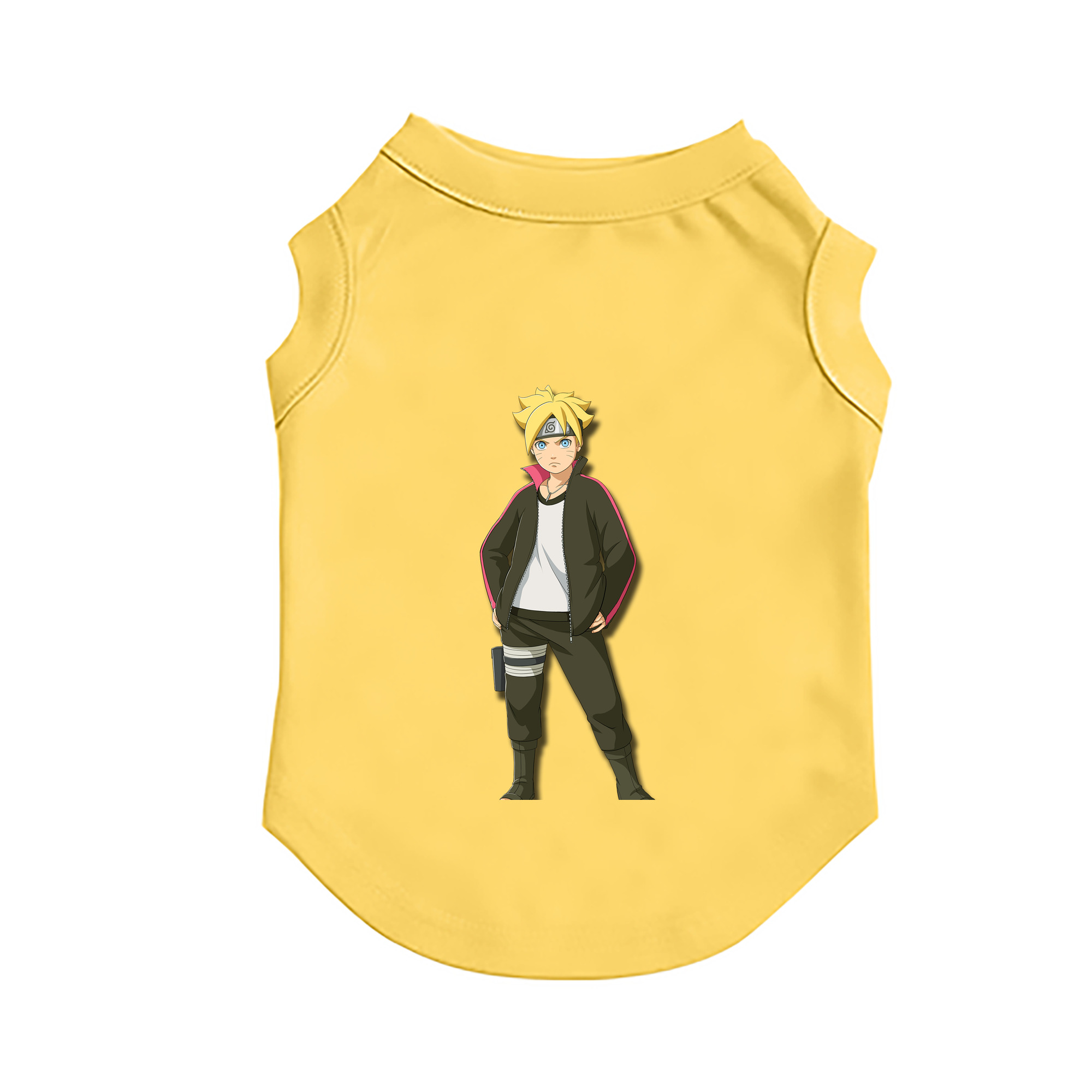 （画像用） NARUTO -ナルト- うずまき ボルト Uzumaki Boruto ペット用ベスト