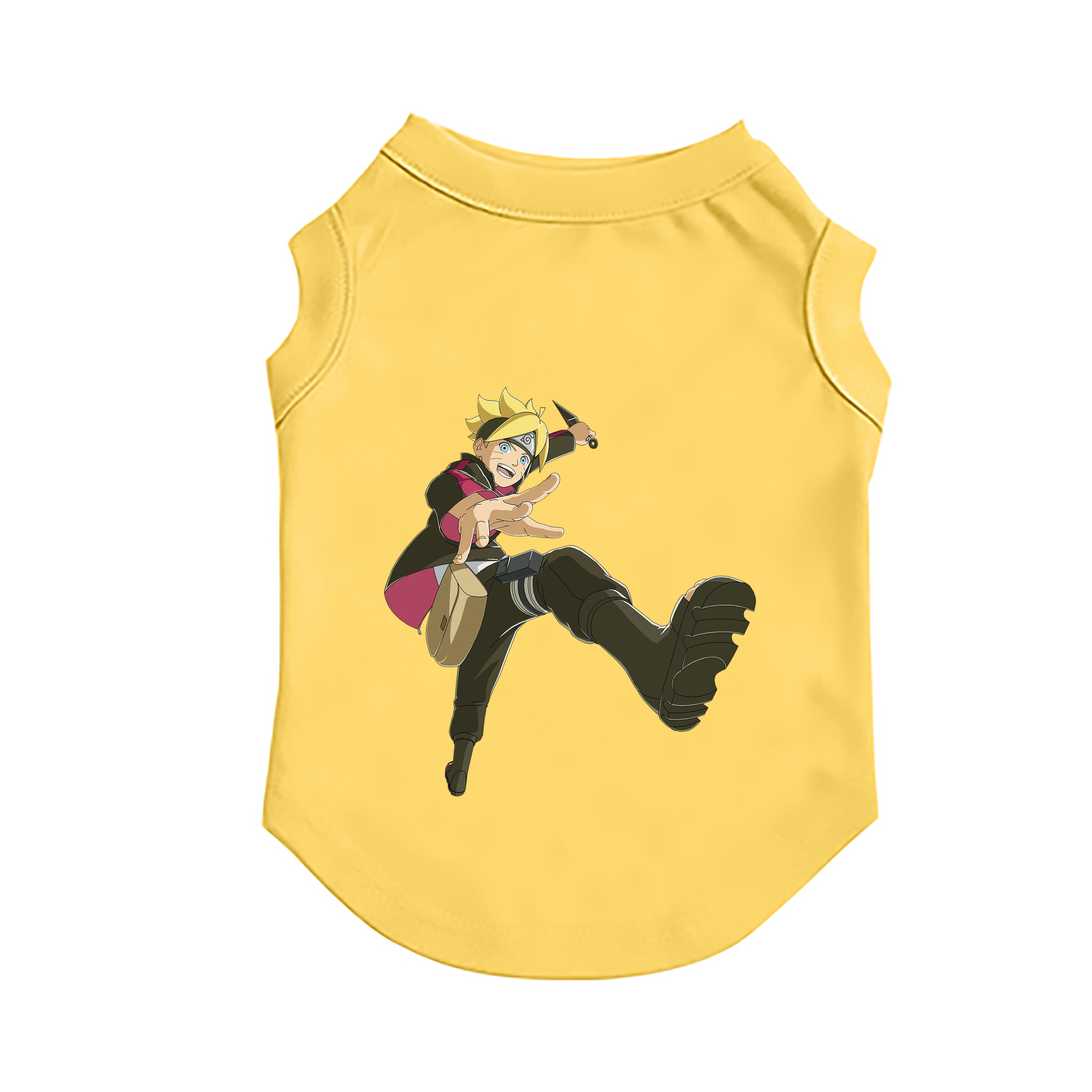 （画像用） NARUTO -ナルト- うずまき ボルト Uzumaki Boruto ペット用ベスト