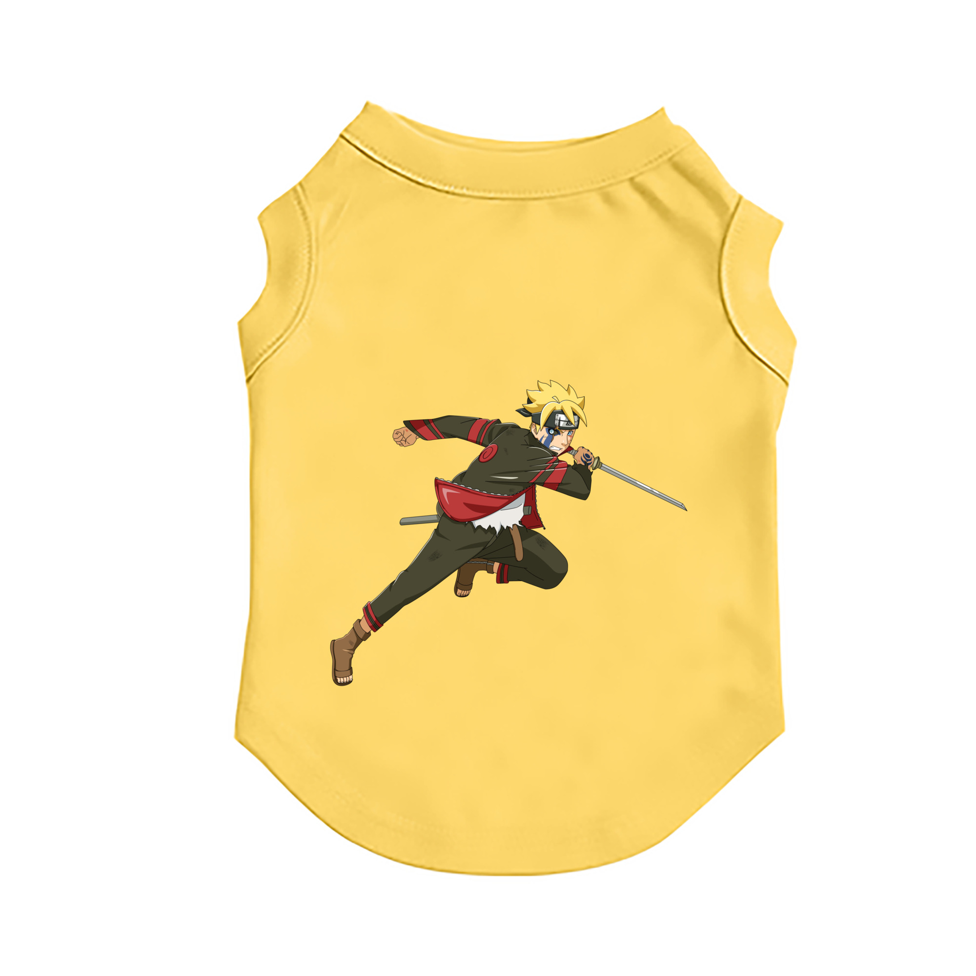 （画像用） NARUTO -ナルト- うずまき ボルト Uzumaki Boruto ペット用ベスト