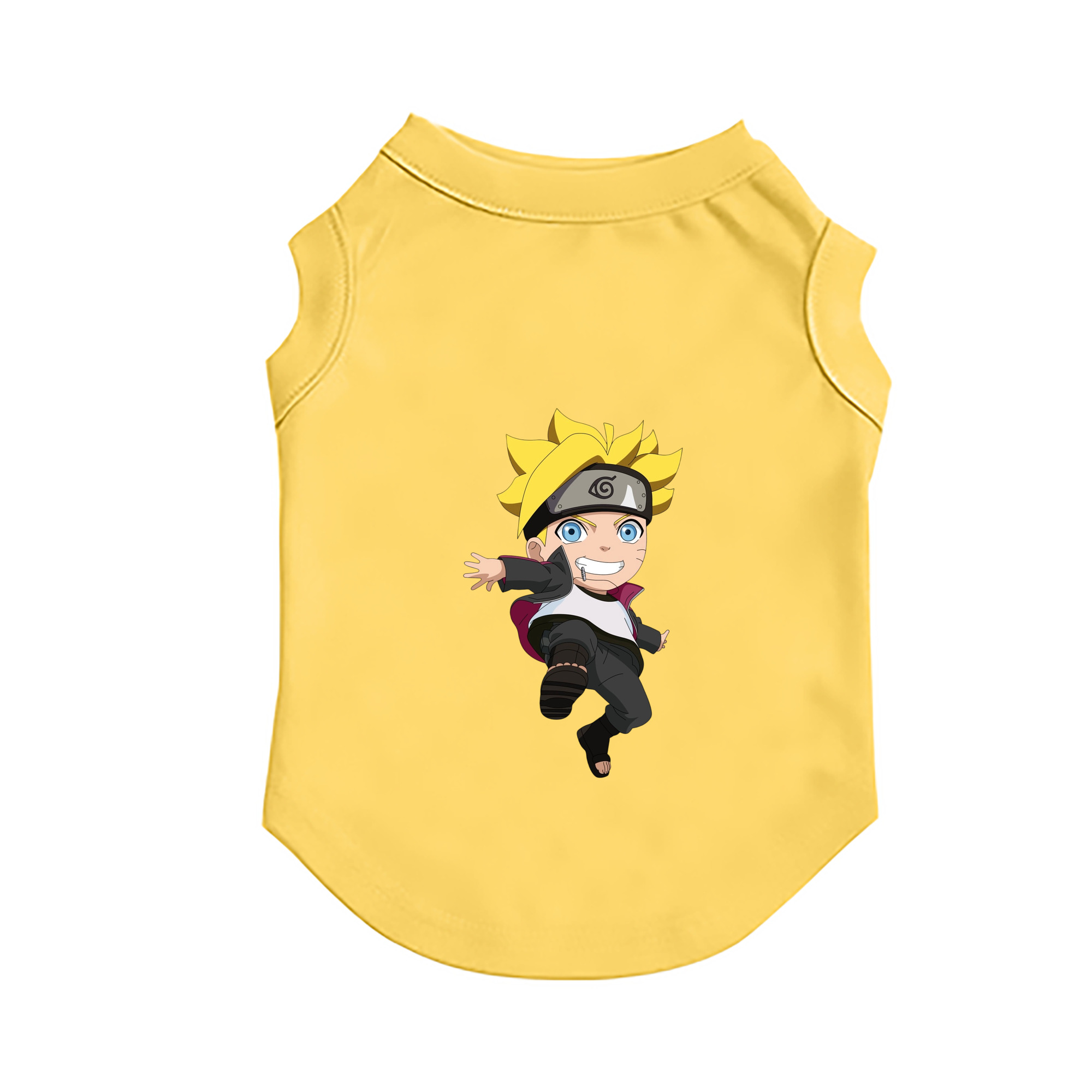 （画像用） NARUTO -ナルト- うずまき ボルト Uzumaki Boruto ペット用ベスト