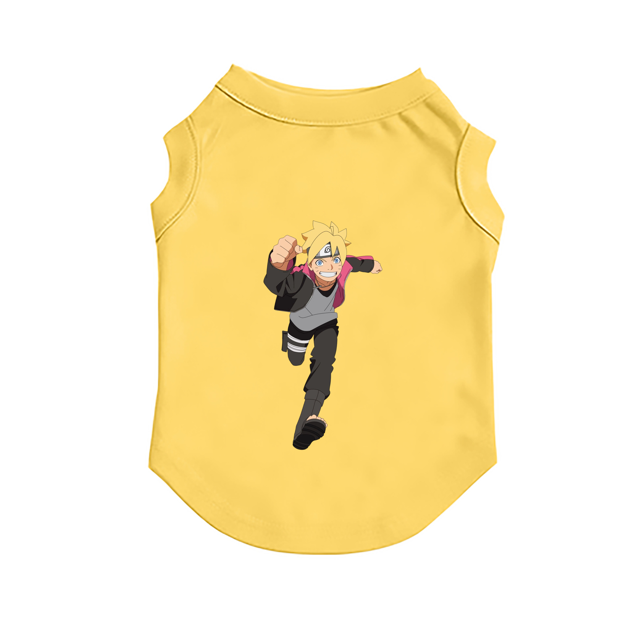 （画像用） NARUTO -ナルト- うずまき ボルト Uzumaki Boruto ペット用ベスト