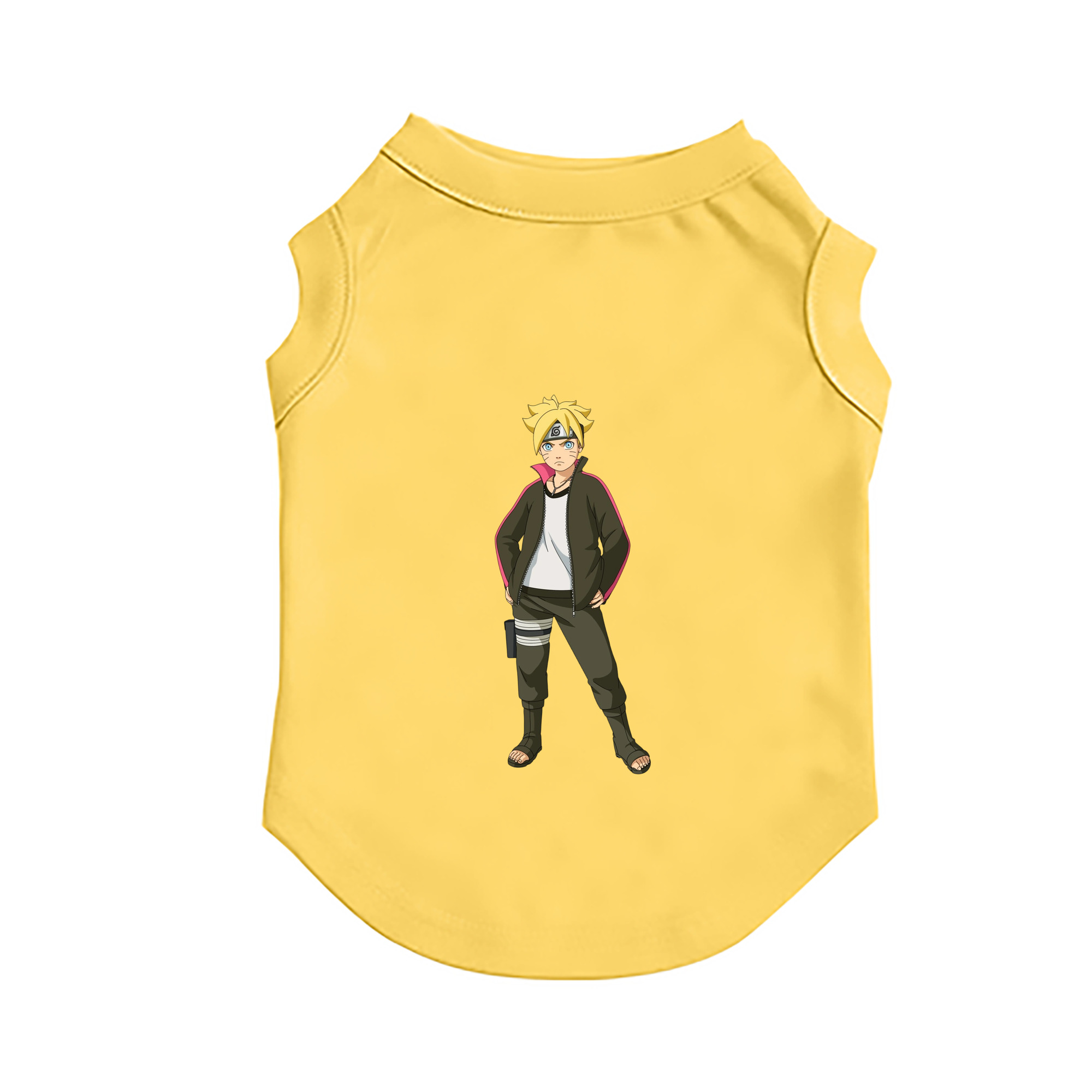 （画像用） NARUTO -ナルト- うずまき ボルト Uzumaki Boruto ペット用ベスト