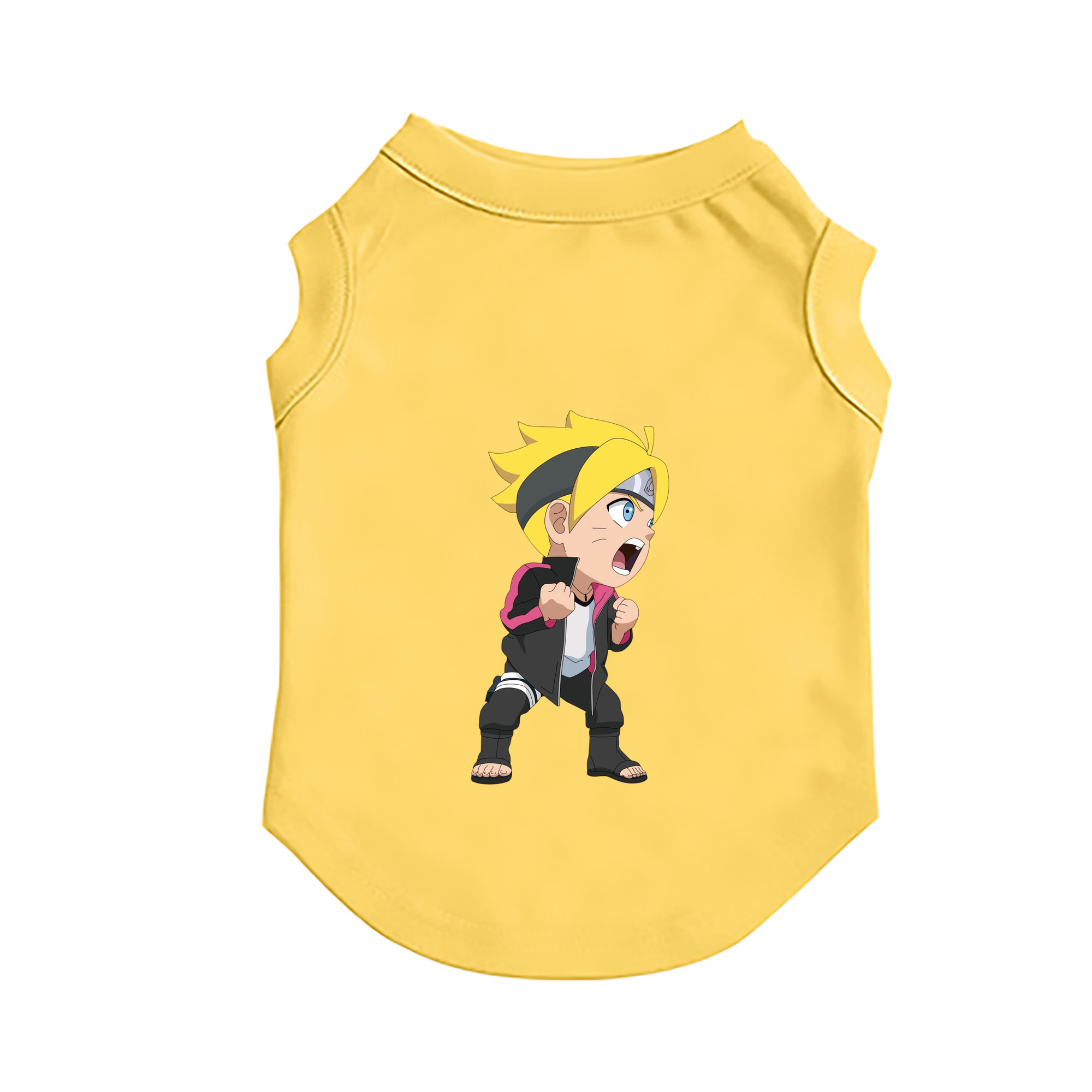 （画像用） NARUTO -ナルト- うずまき ボルト Uzumaki Boruto ペット用ベスト
