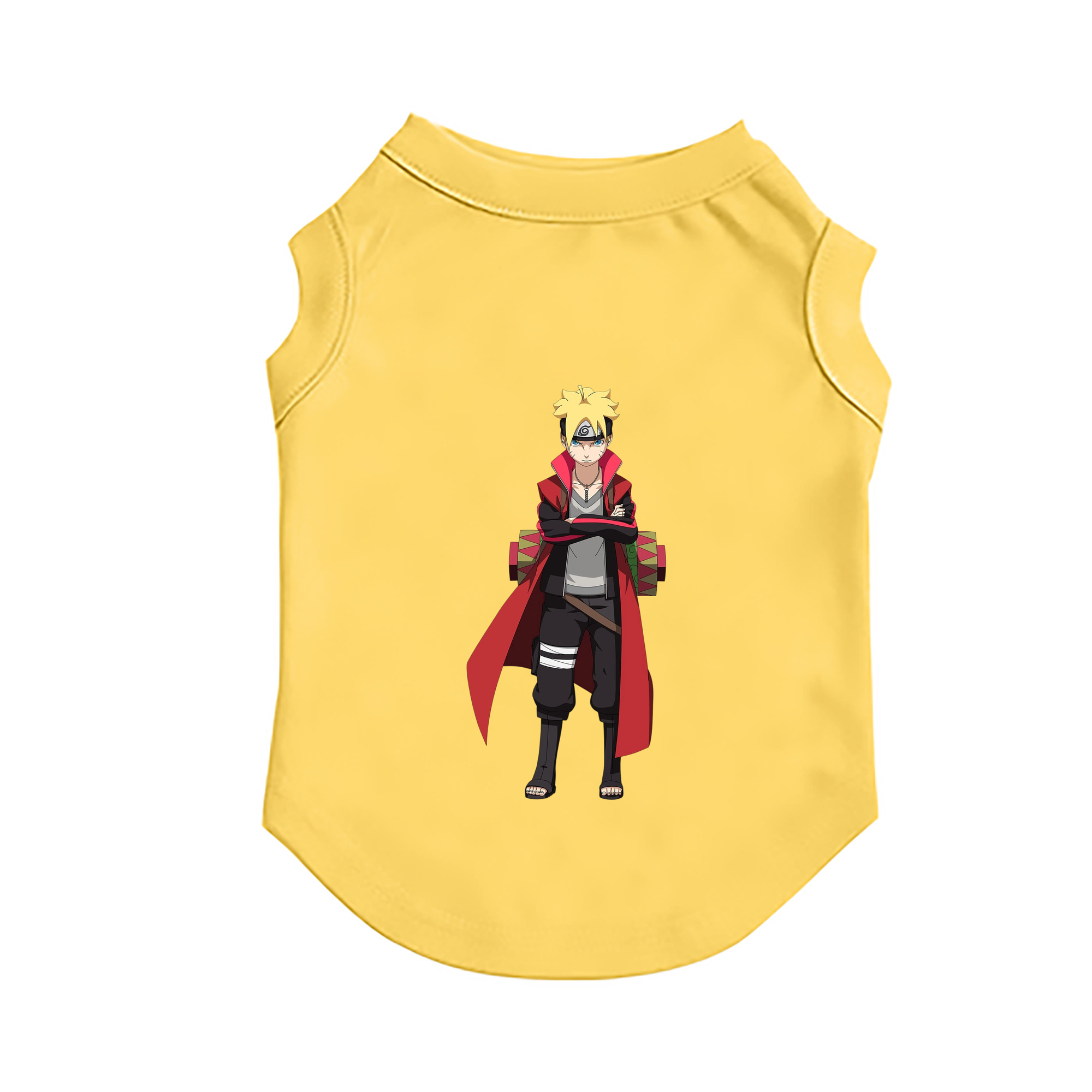 （画像用） NARUTO -ナルト- うずまき ボルト Uzumaki Boruto ペット用ベスト