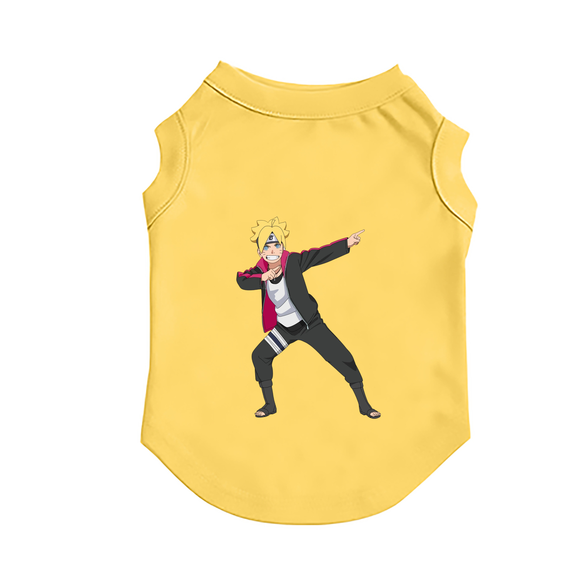 （画像用） NARUTO -ナルト- うずまき ボルト Uzumaki Boruto ペット用ベスト